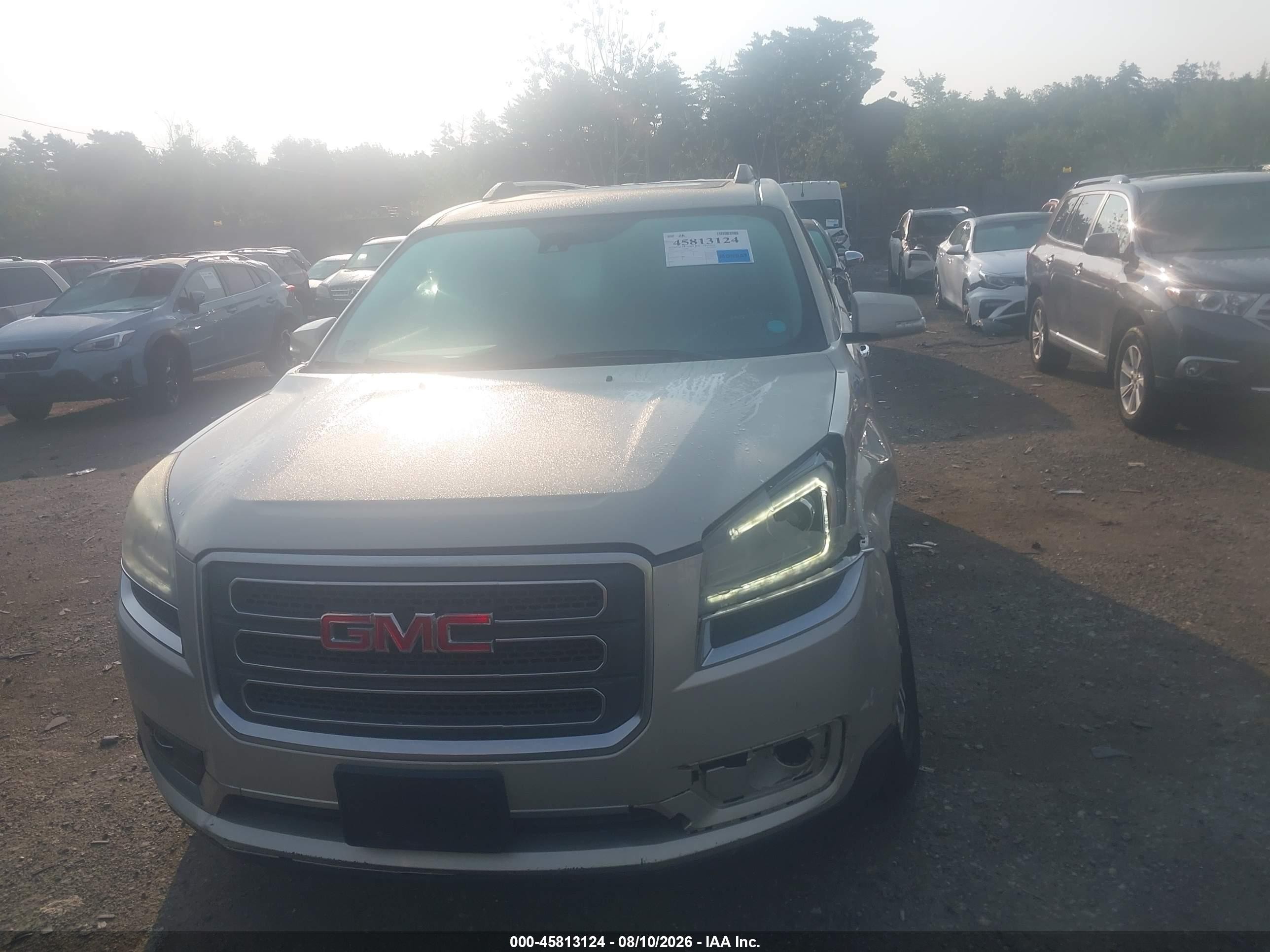 2015 Gmc Acadia Slt Tan vin: 1GKKVRKD1FJ232032