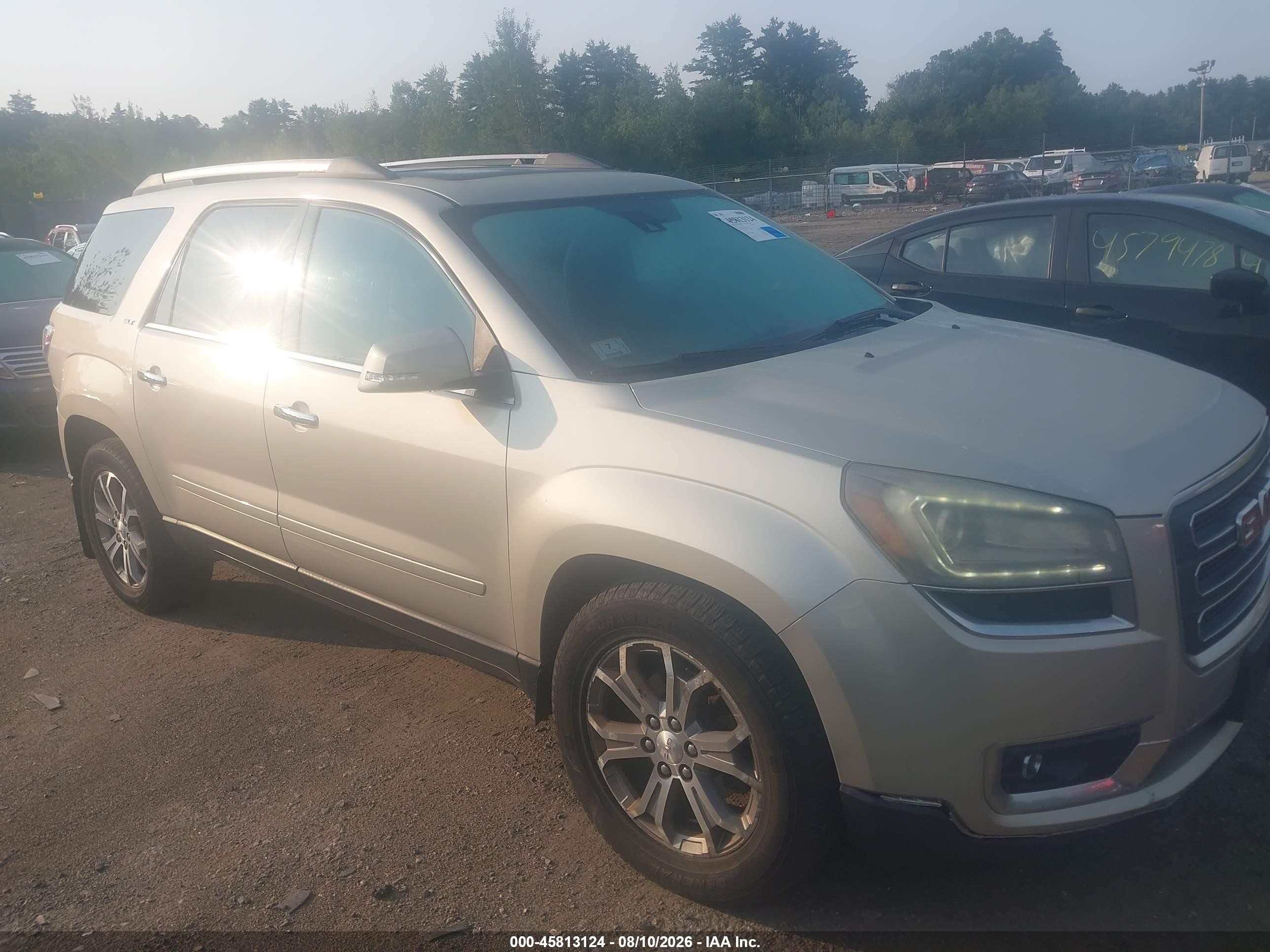 2015 Gmc Acadia Slt Tan vin: 1GKKVRKD1FJ232032