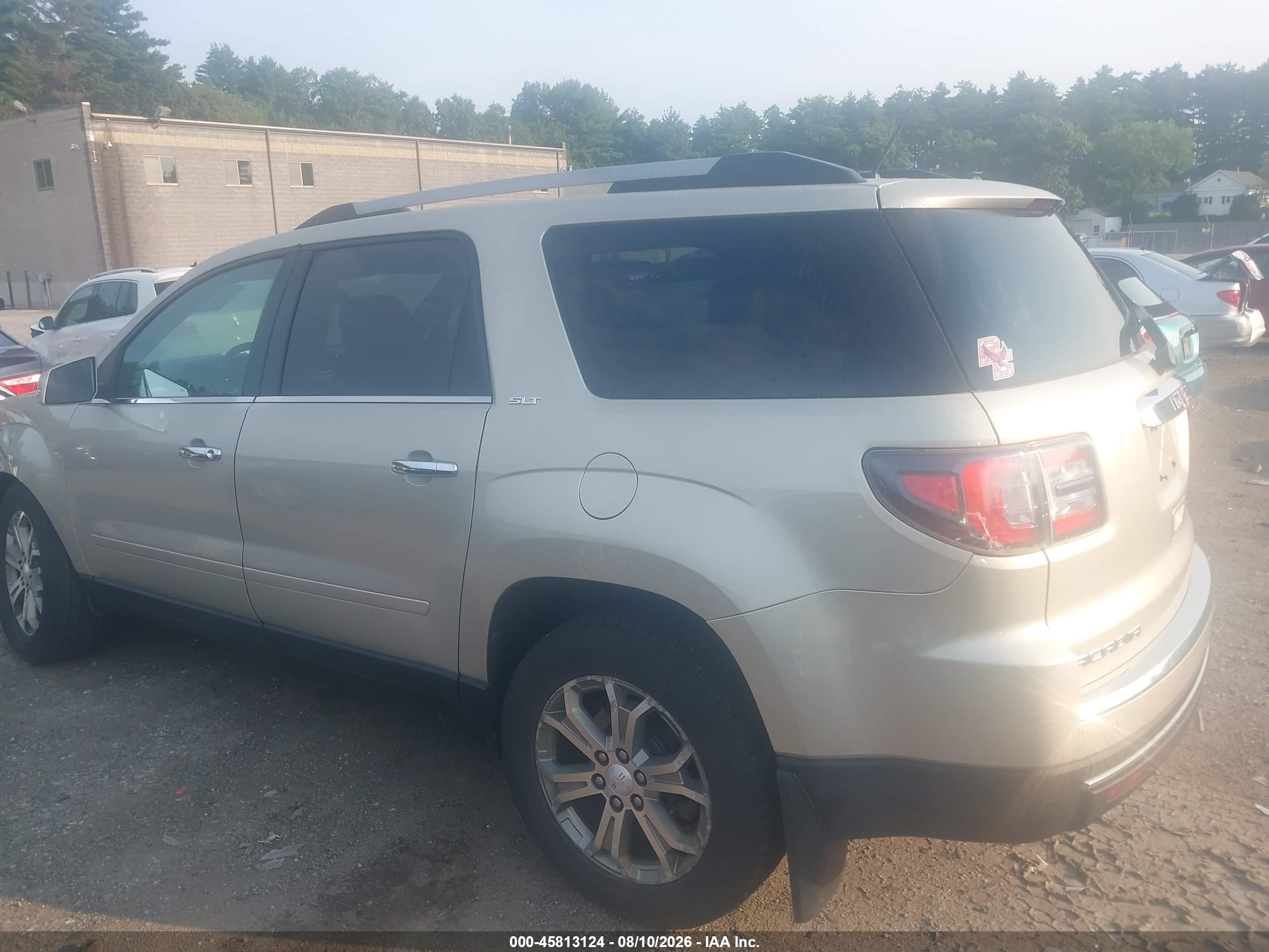 2015 Gmc Acadia Slt Tan vin: 1GKKVRKD1FJ232032