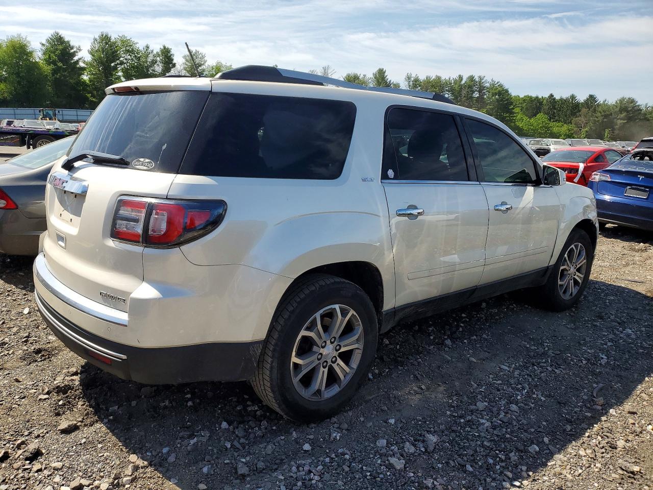 2015 Gmc Acadia Slt-1 Белый vin: 1GKKVRKD1FJ269176