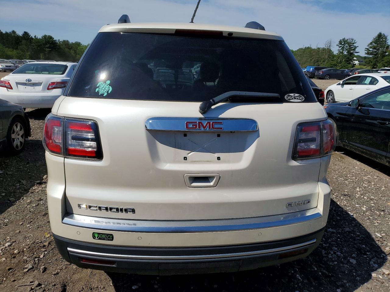 2015 Gmc Acadia Slt-1 Белый vin: 1GKKVRKD1FJ269176