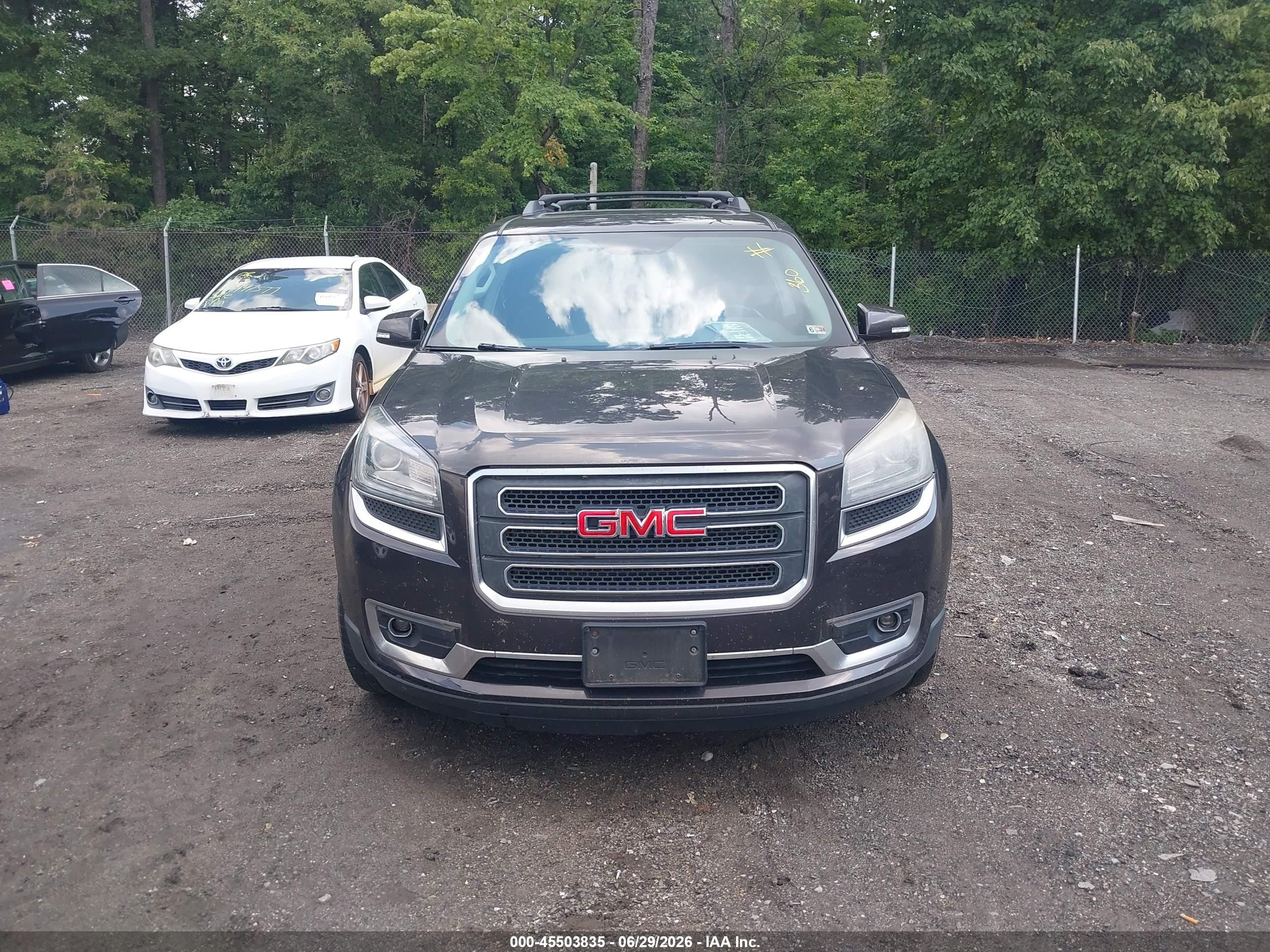 2015 Gmc Acadia Slt Серый vin: 1GKKVRKD1FJ290108
