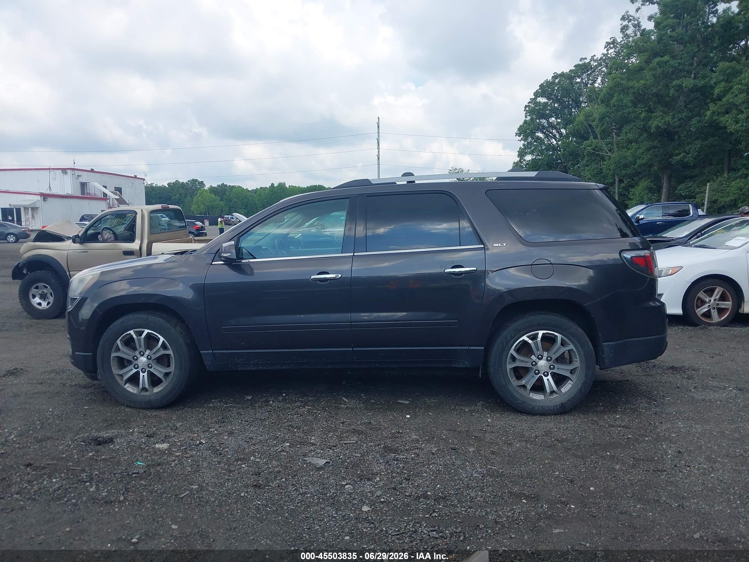 2015 Gmc Acadia Slt Серый vin: 1GKKVRKD1FJ290108
