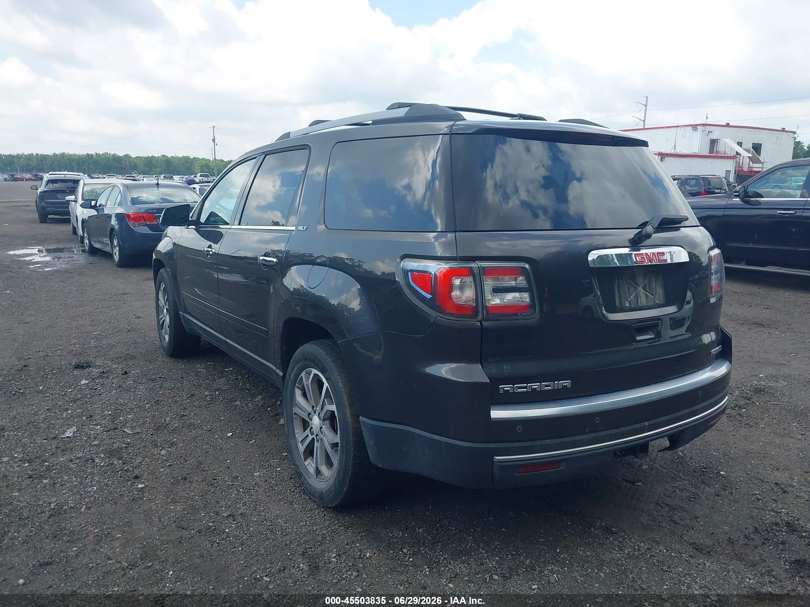 2015 Gmc Acadia Slt Серый vin: 1GKKVRKD1FJ290108