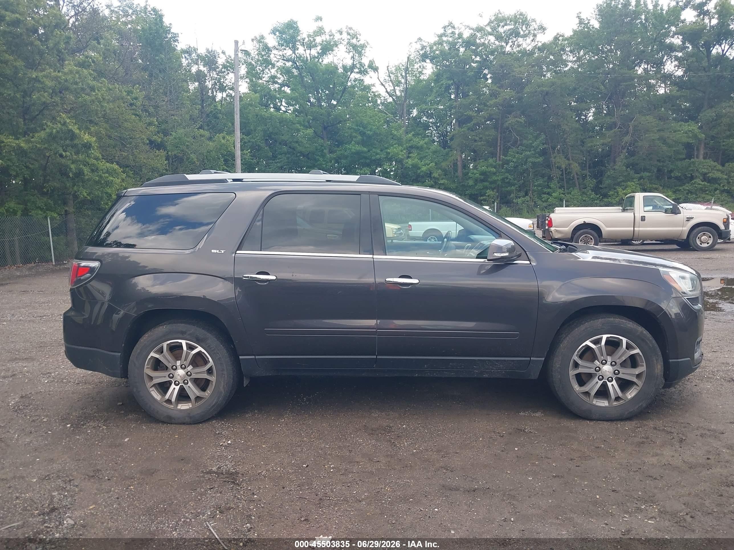 2015 Gmc Acadia Slt Серый vin: 1GKKVRKD1FJ290108