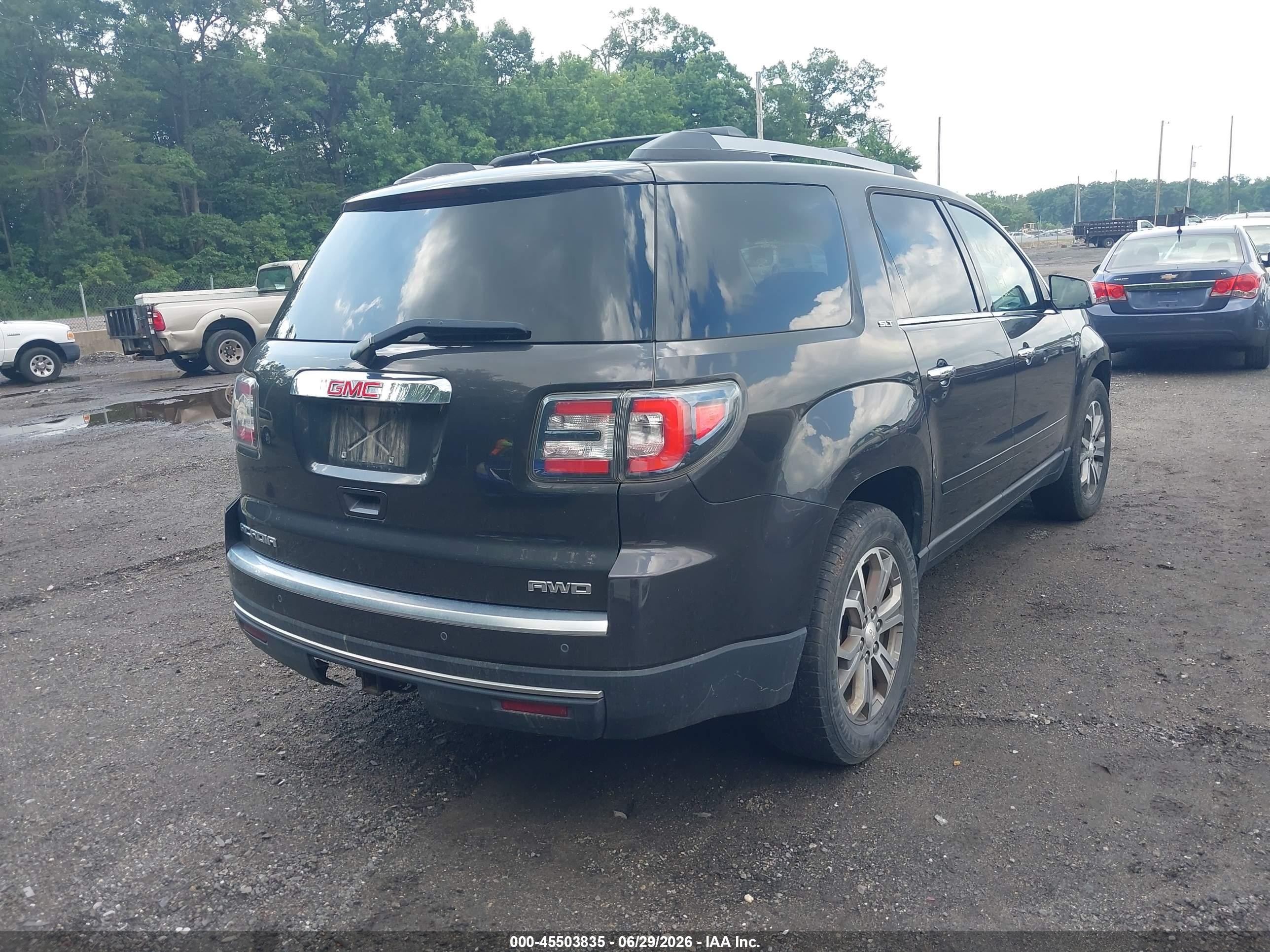 2015 Gmc Acadia Slt Серый vin: 1GKKVRKD1FJ290108