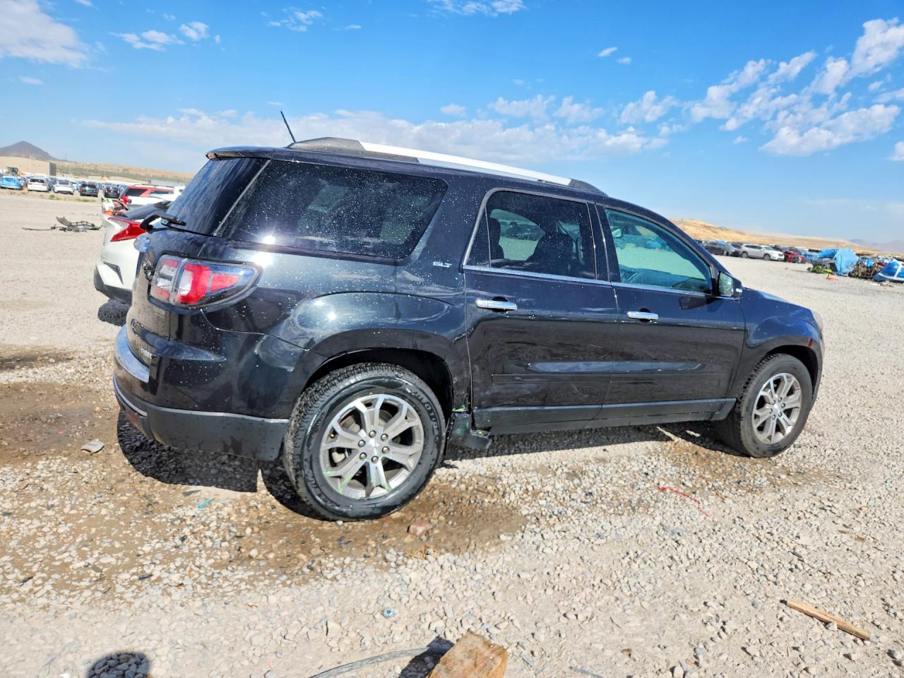 2015 Gmc Acadia Slt-1 Black vin: 1GKKVRKD1FJ291565