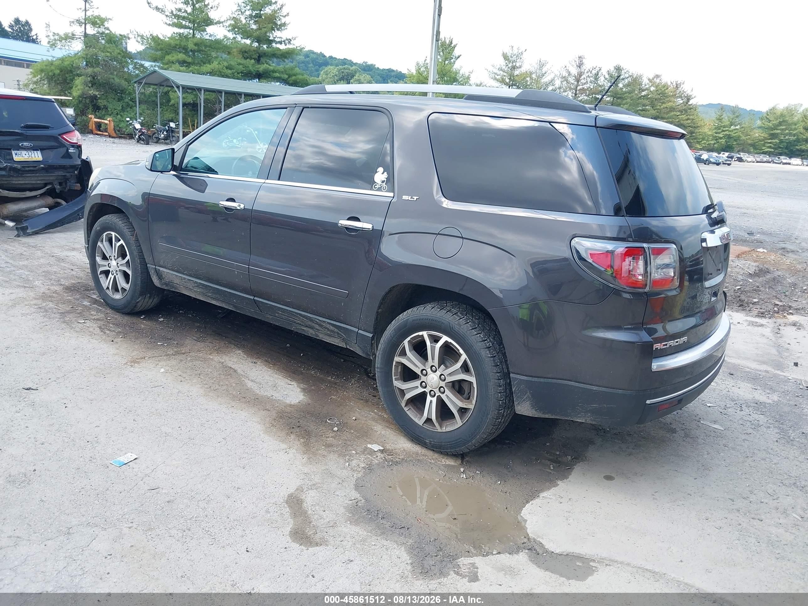 2013 Gmc Acadia Slt-1 Серый vin: 1GKKVRKD2DJ185770