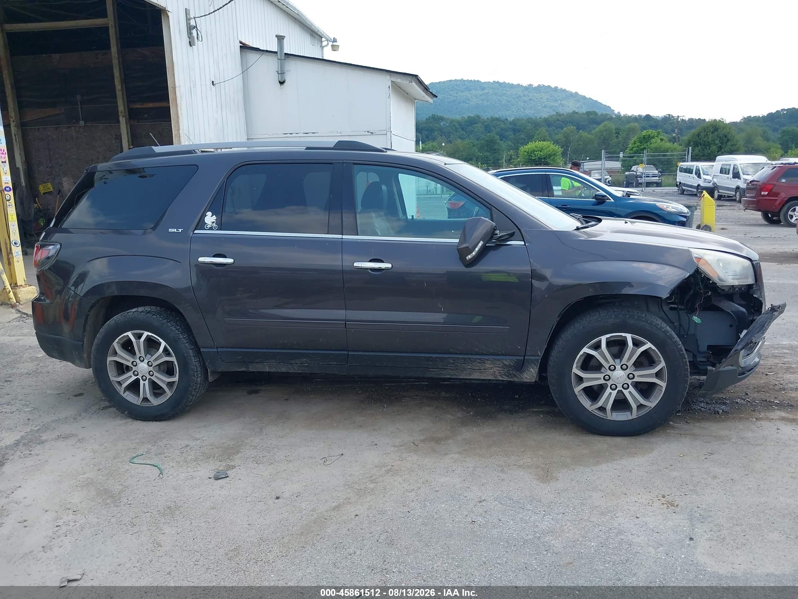 2013 Gmc Acadia Slt-1 Серый vin: 1GKKVRKD2DJ185770