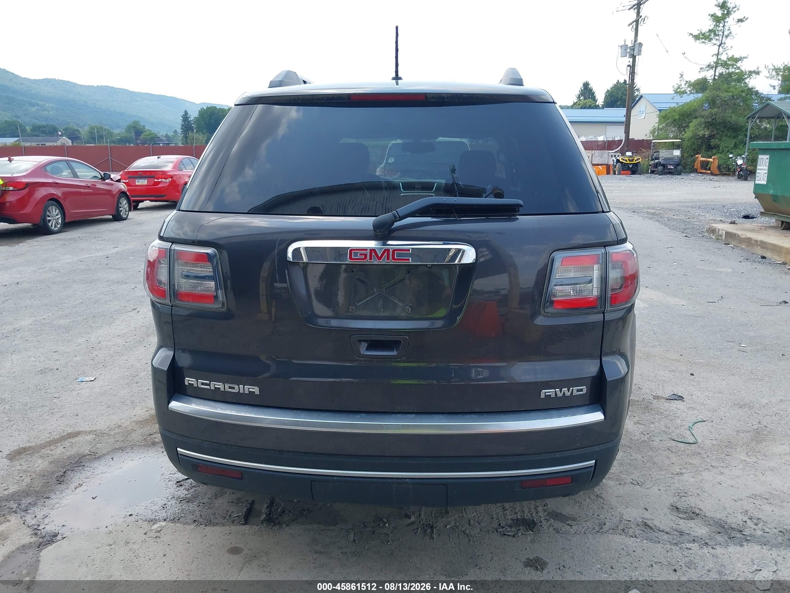 2013 Gmc Acadia Slt-1 Серый vin: 1GKKVRKD2DJ185770