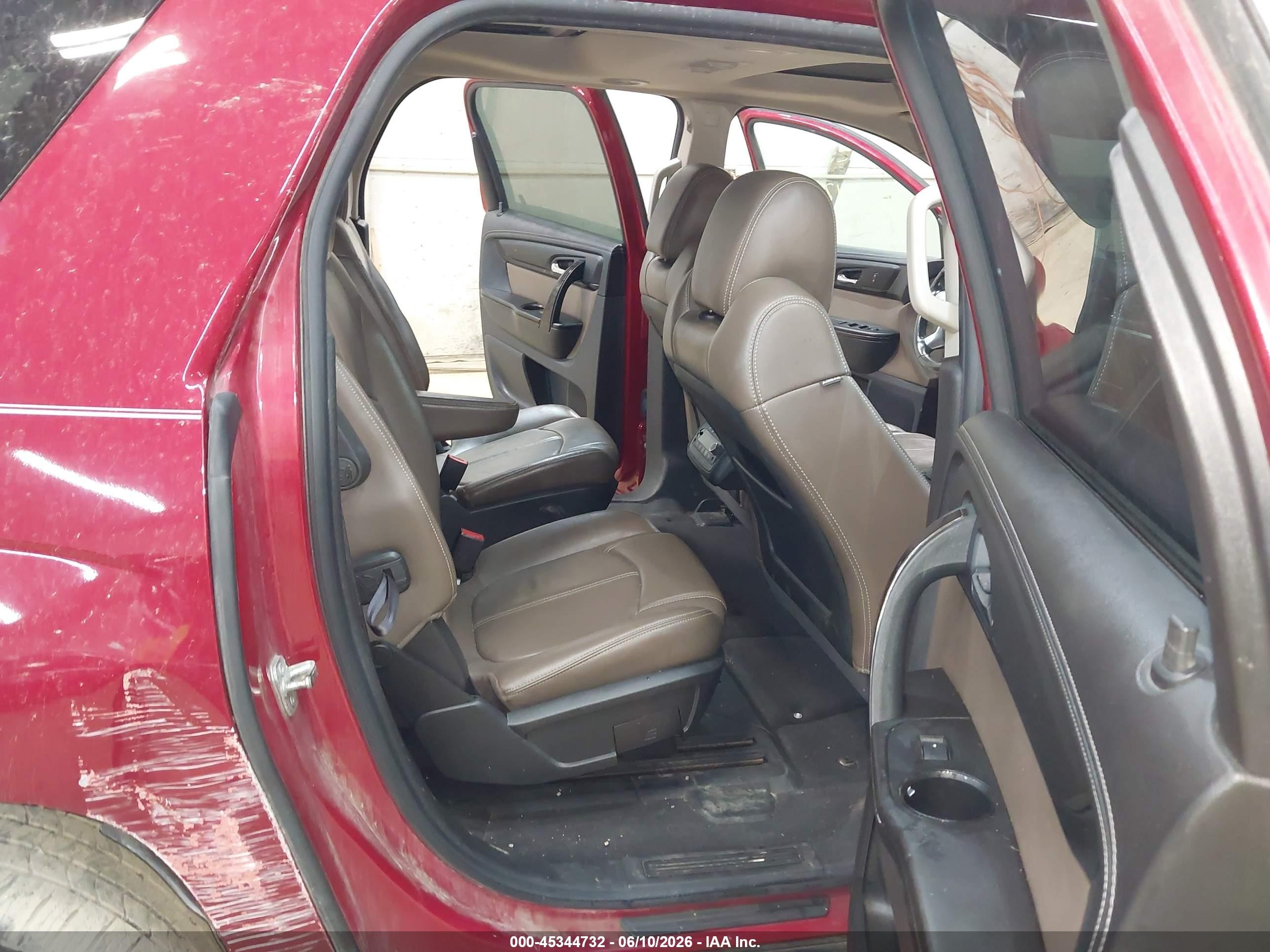 2013 Gmc Acadia Slt-1 Red vin: 1GKKVRKD2DJ202440