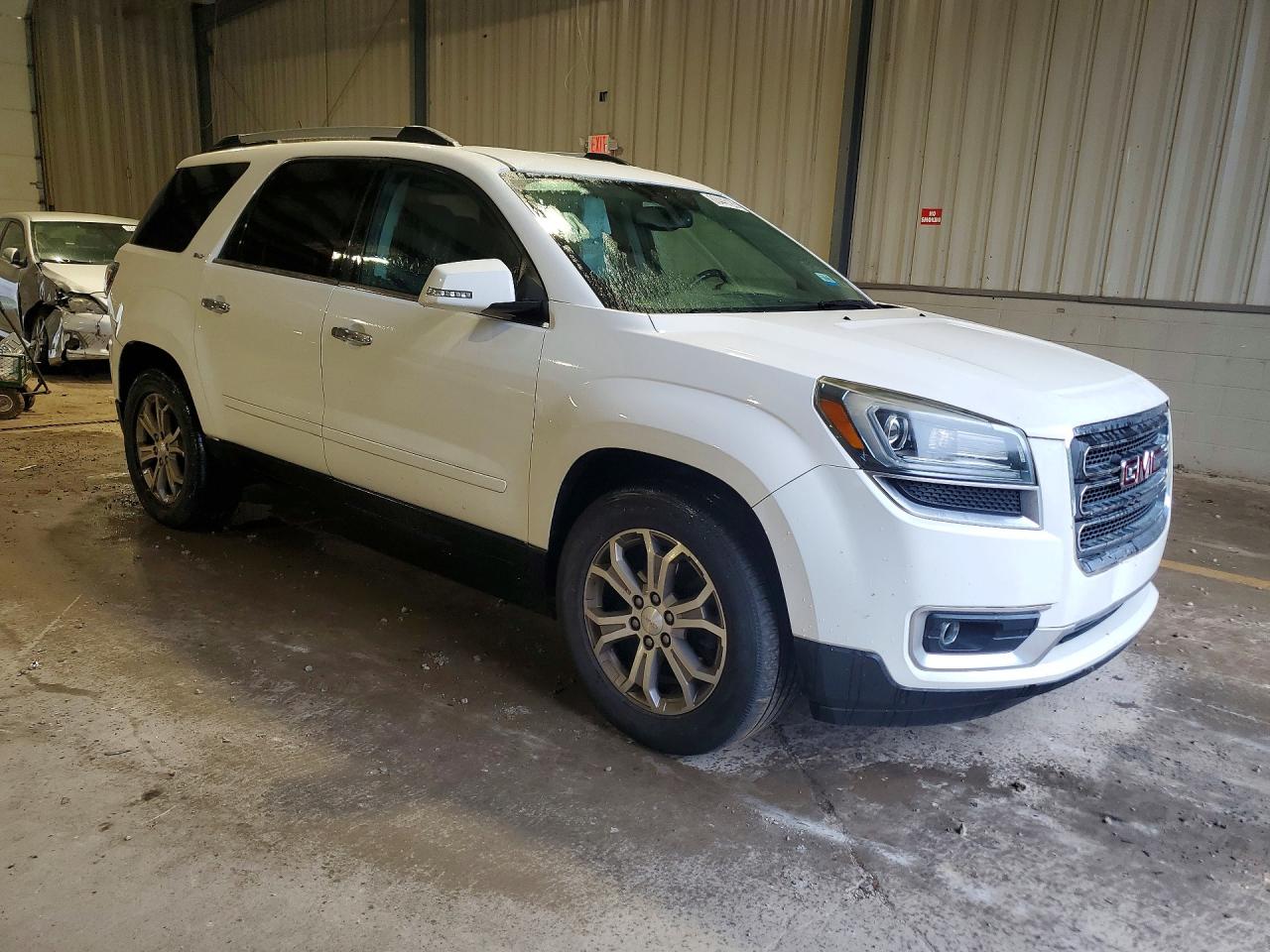 2014 Gmc Acadia Slt-1 White vin: 1GKKVRKD2EJ120340