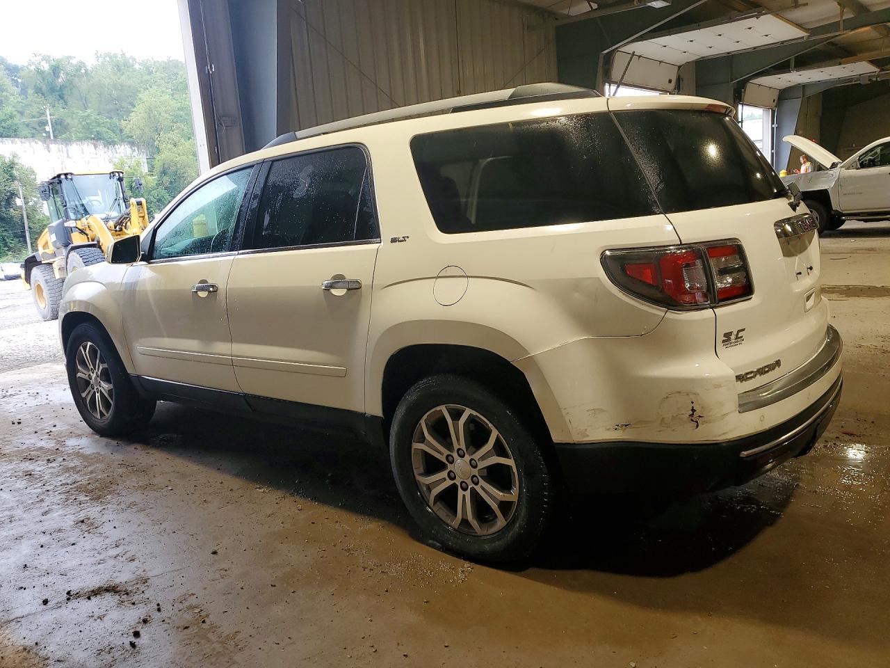 2014 Gmc Acadia Slt-1 White vin: 1GKKVRKD2EJ120340