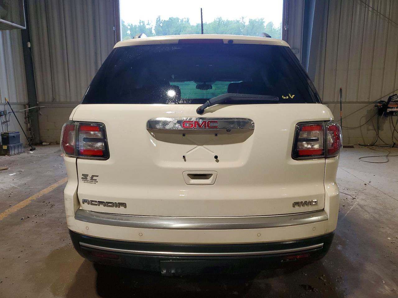 2014 Gmc Acadia Slt-1 White vin: 1GKKVRKD2EJ120340