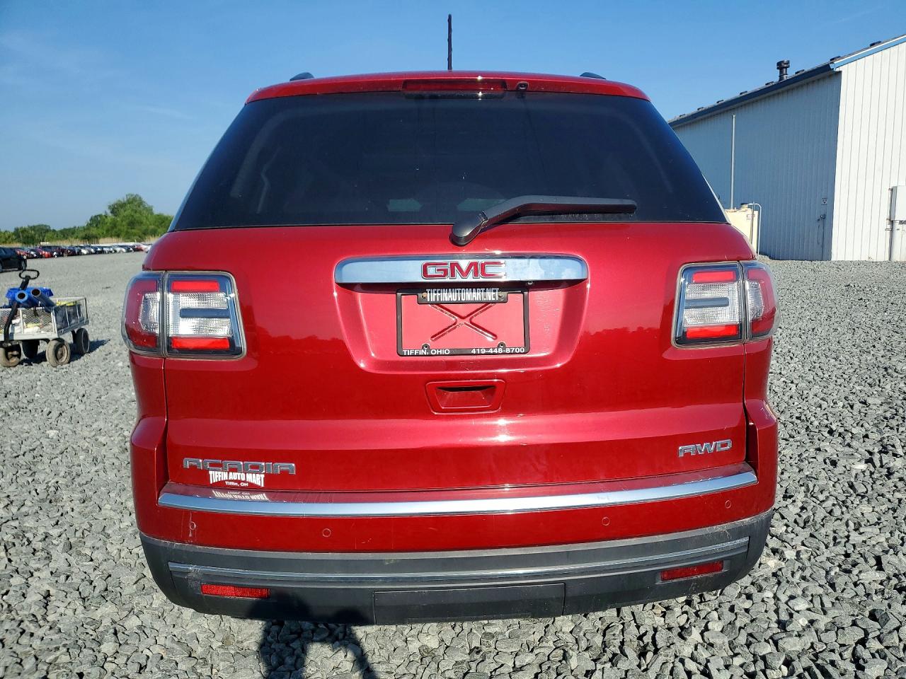 2014 Gmc Acadia Slt-1 Red vin: 1GKKVRKD2EJ154083