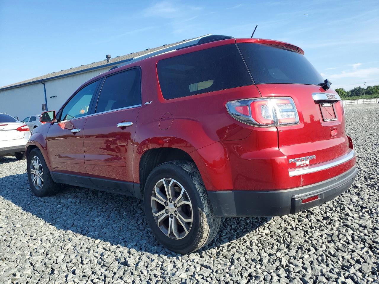 2014 Gmc Acadia Slt-1 Red vin: 1GKKVRKD2EJ154083