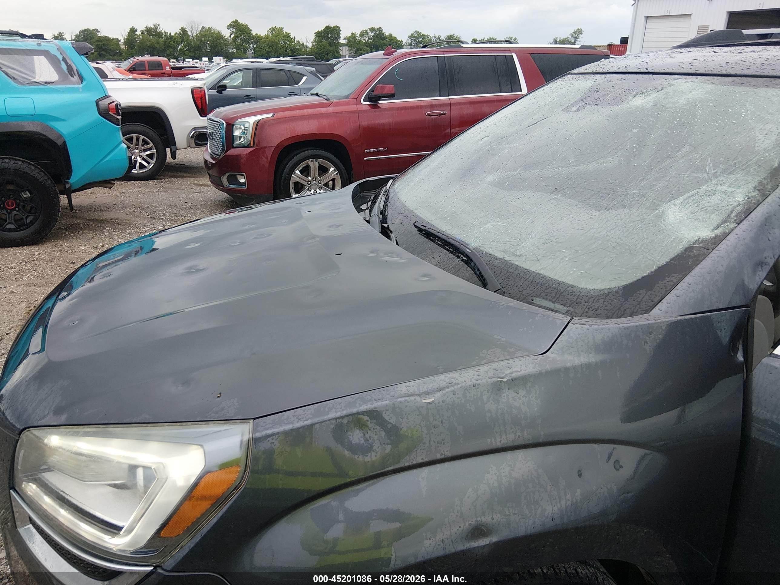 2014 Gmc Acadia Slt-1 Серый vin: 1GKKVRKD2EJ225816