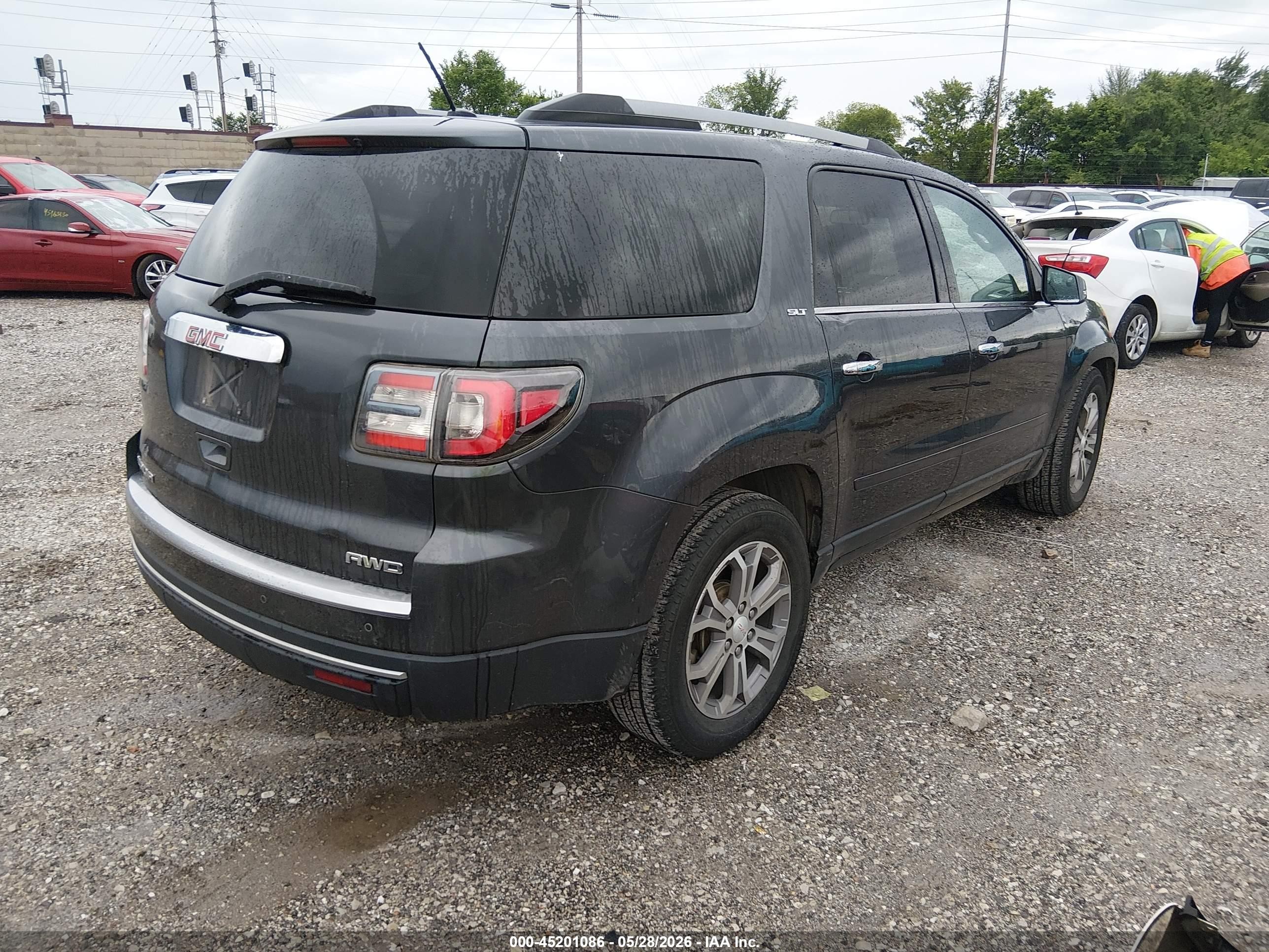 2014 Gmc Acadia Slt-1 Серый vin: 1GKKVRKD2EJ225816