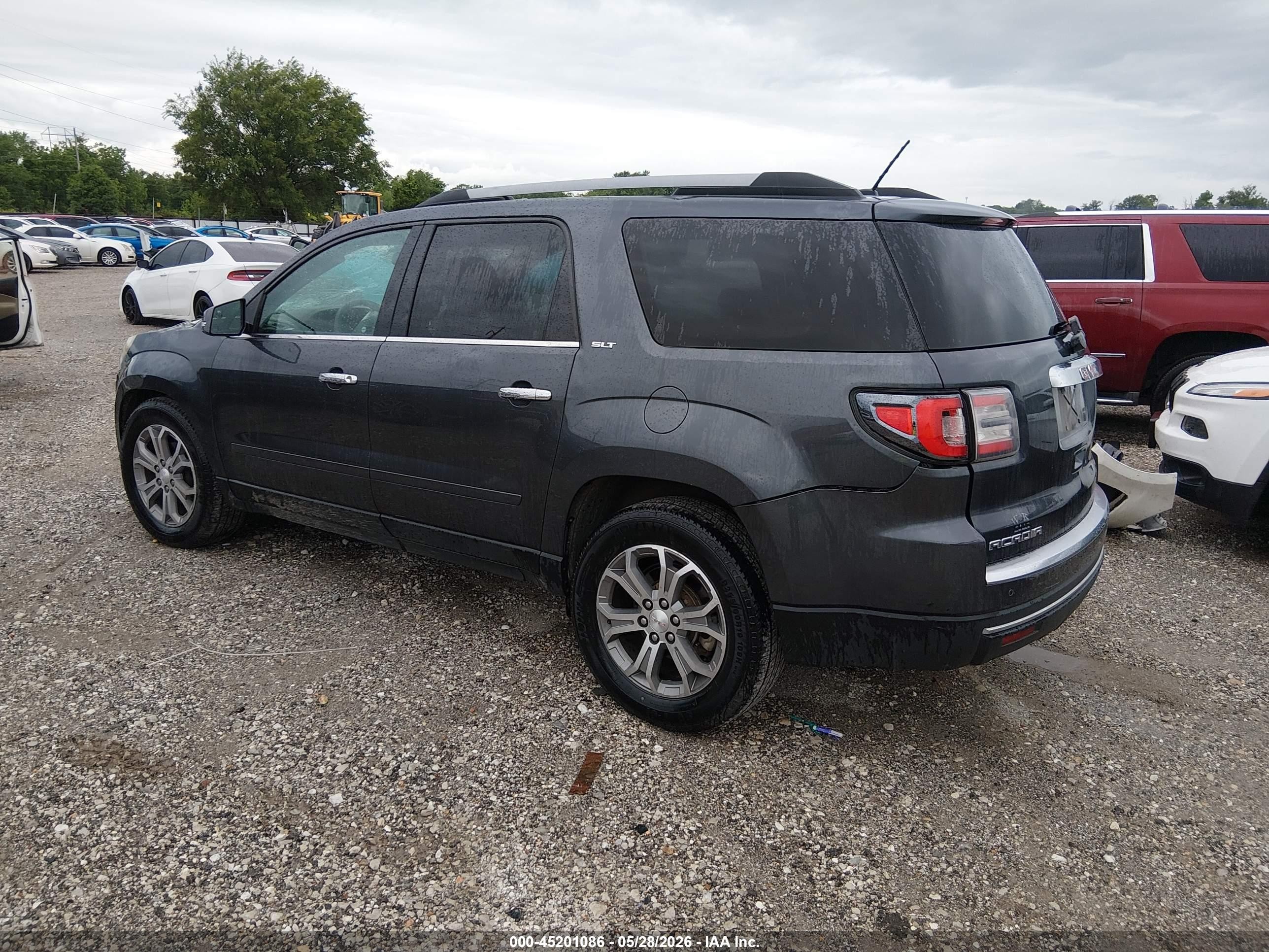 2014 Gmc Acadia Slt-1 Серый vin: 1GKKVRKD2EJ225816