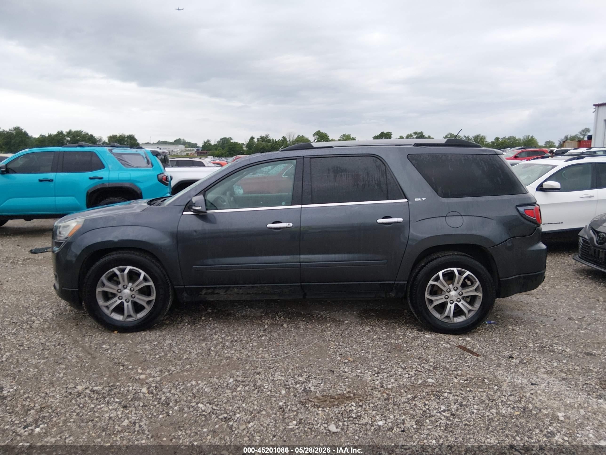 2014 Gmc Acadia Slt-1 Серый vin: 1GKKVRKD2EJ225816