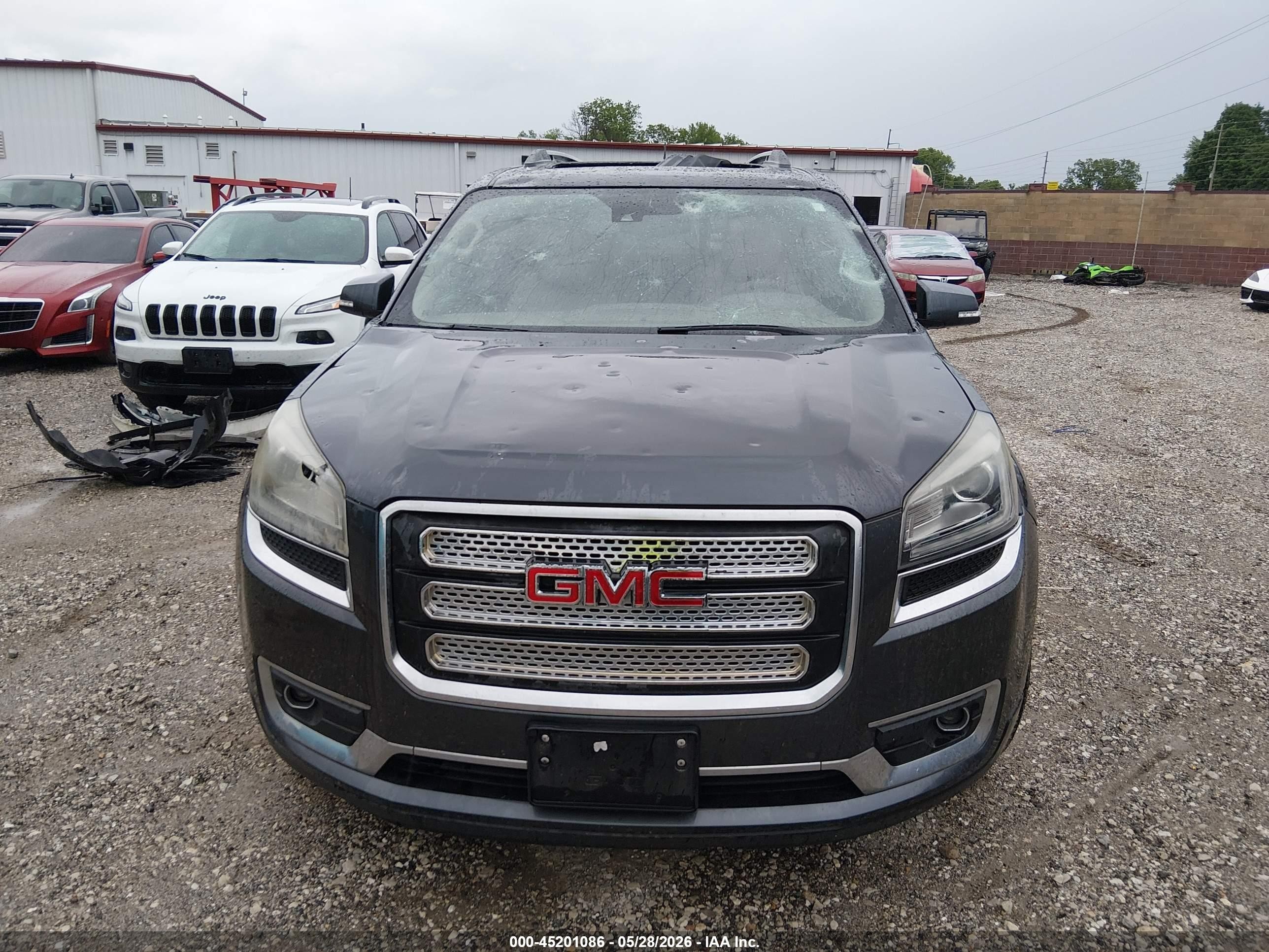 2014 Gmc Acadia Slt-1 Серый vin: 1GKKVRKD2EJ225816