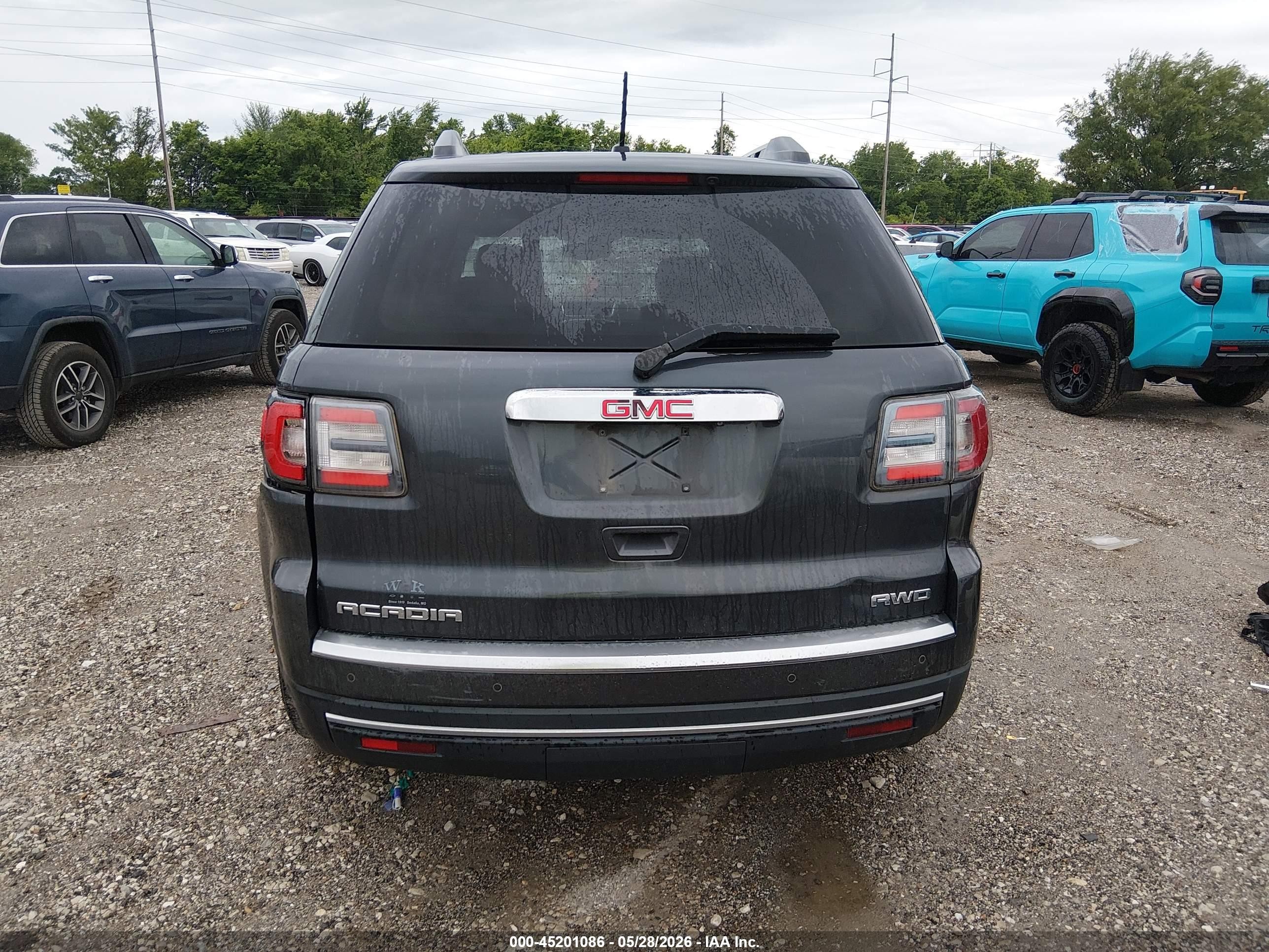 2014 Gmc Acadia Slt-1 Серый vin: 1GKKVRKD2EJ225816