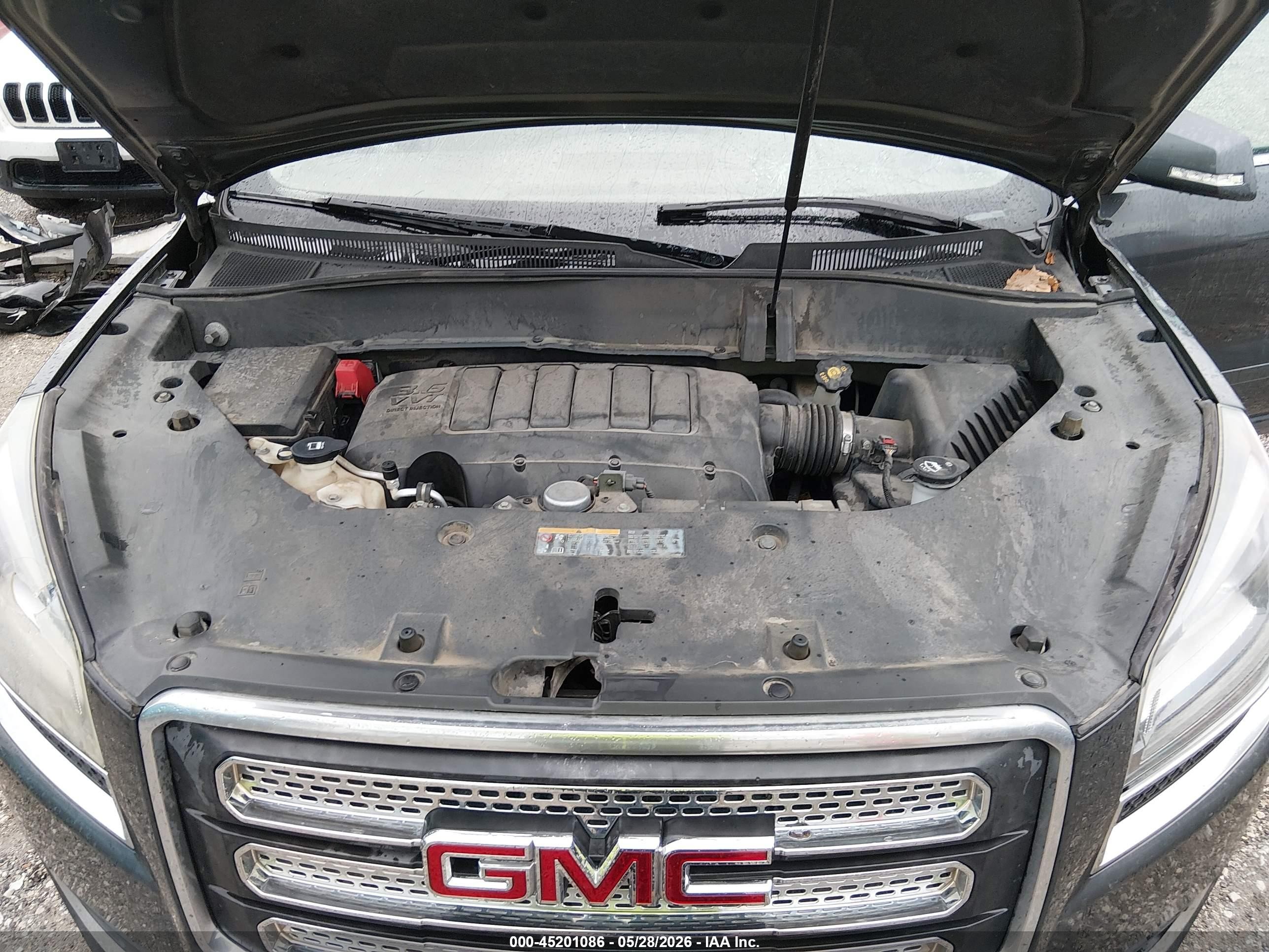 2014 Gmc Acadia Slt-1 Серый vin: 1GKKVRKD2EJ225816