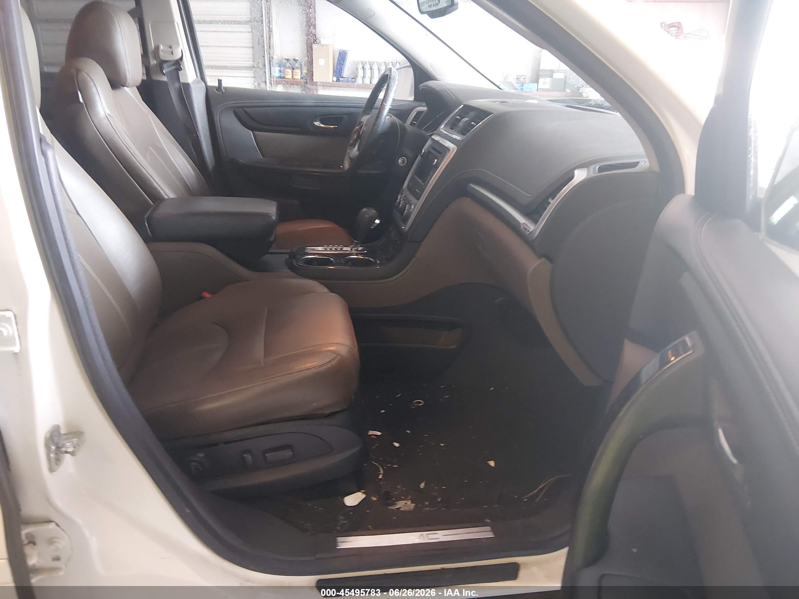 2015 Gmc Acadia Slt Белый vin: 1GKKVRKD2FJ236350