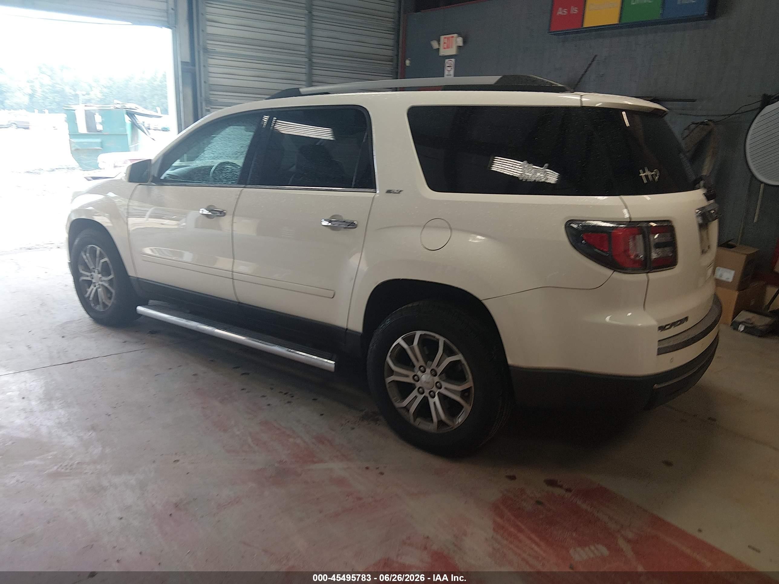 2015 Gmc Acadia Slt Белый vin: 1GKKVRKD2FJ236350
