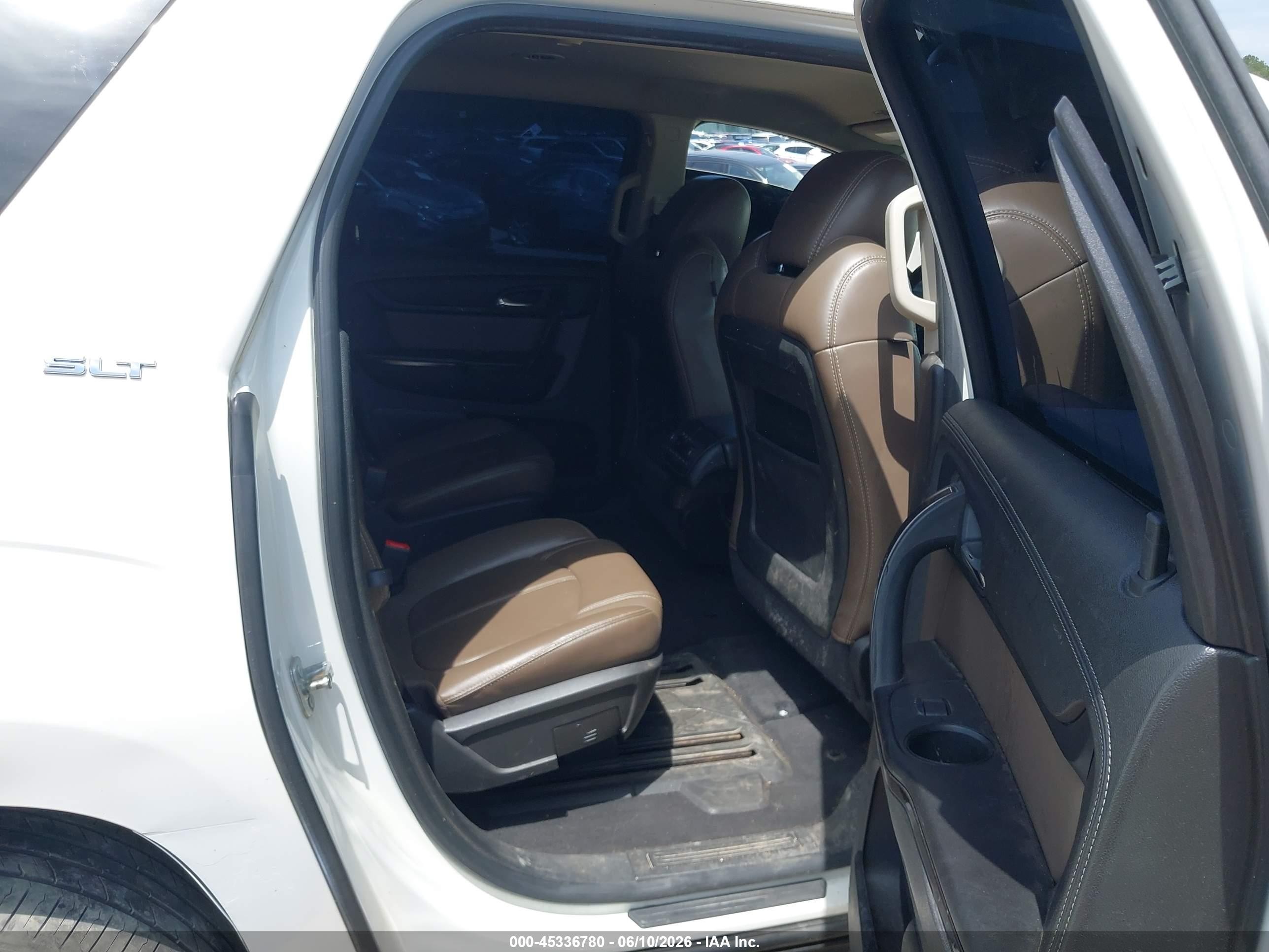 2015 Gmc Acadia Slt-1 White vin: 1GKKVRKD2FJ264150