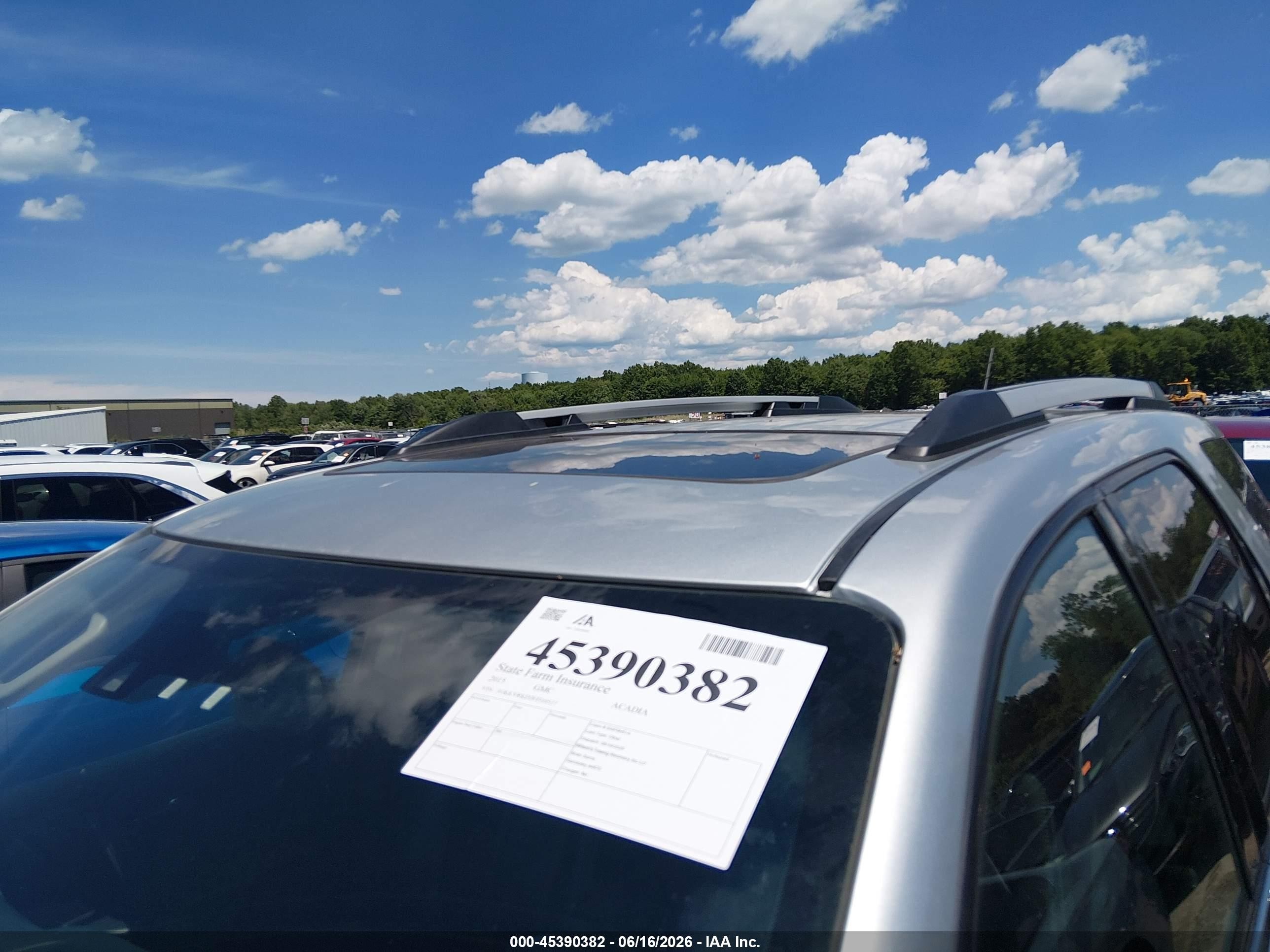 2015 Gmc Acadia Slt-1 Silver vin: 1GKKVRKD2FJ310527