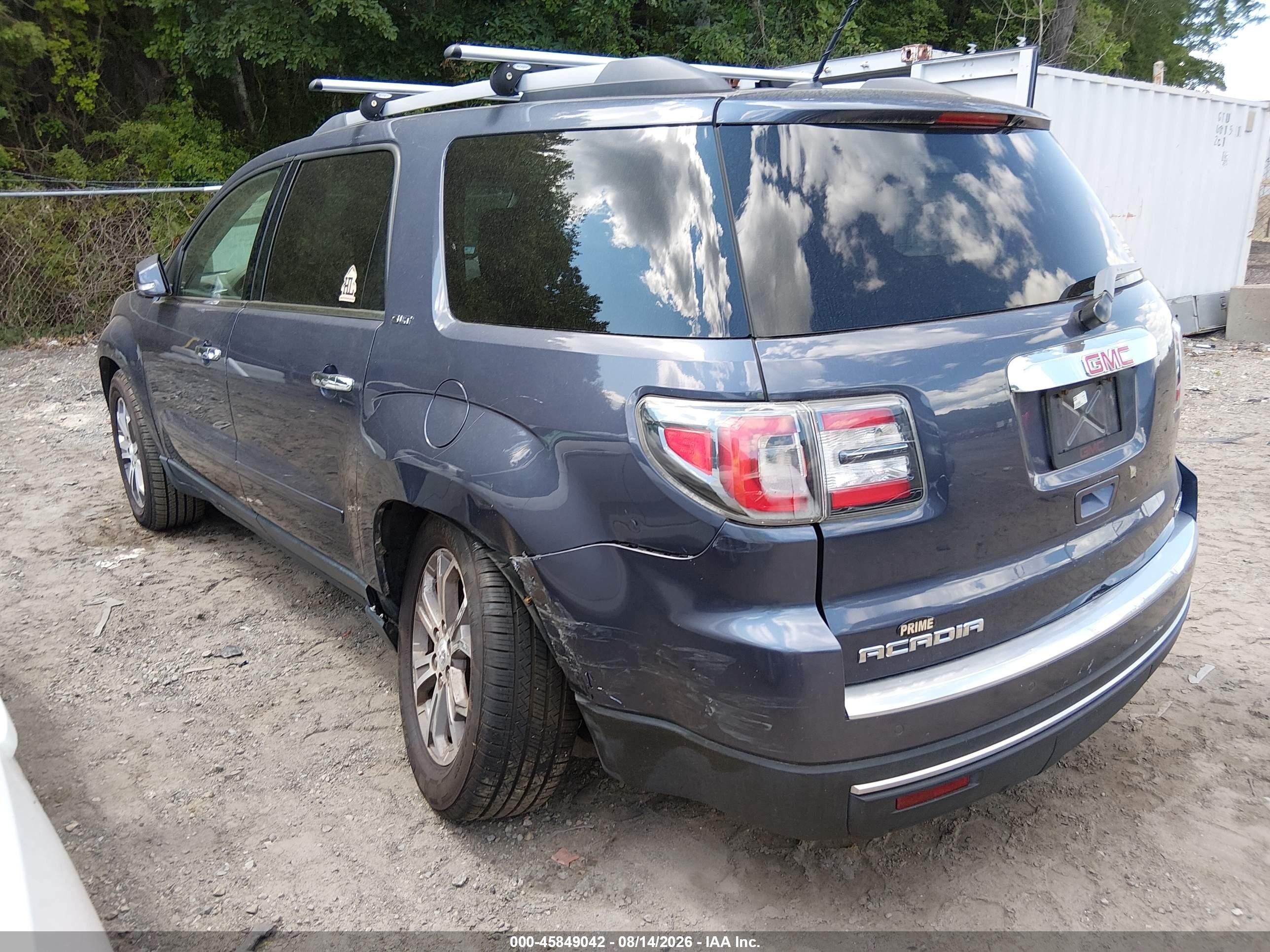 2013 Gmc Acadia Slt-1 Blue vin: 1GKKVRKD3DJ167312