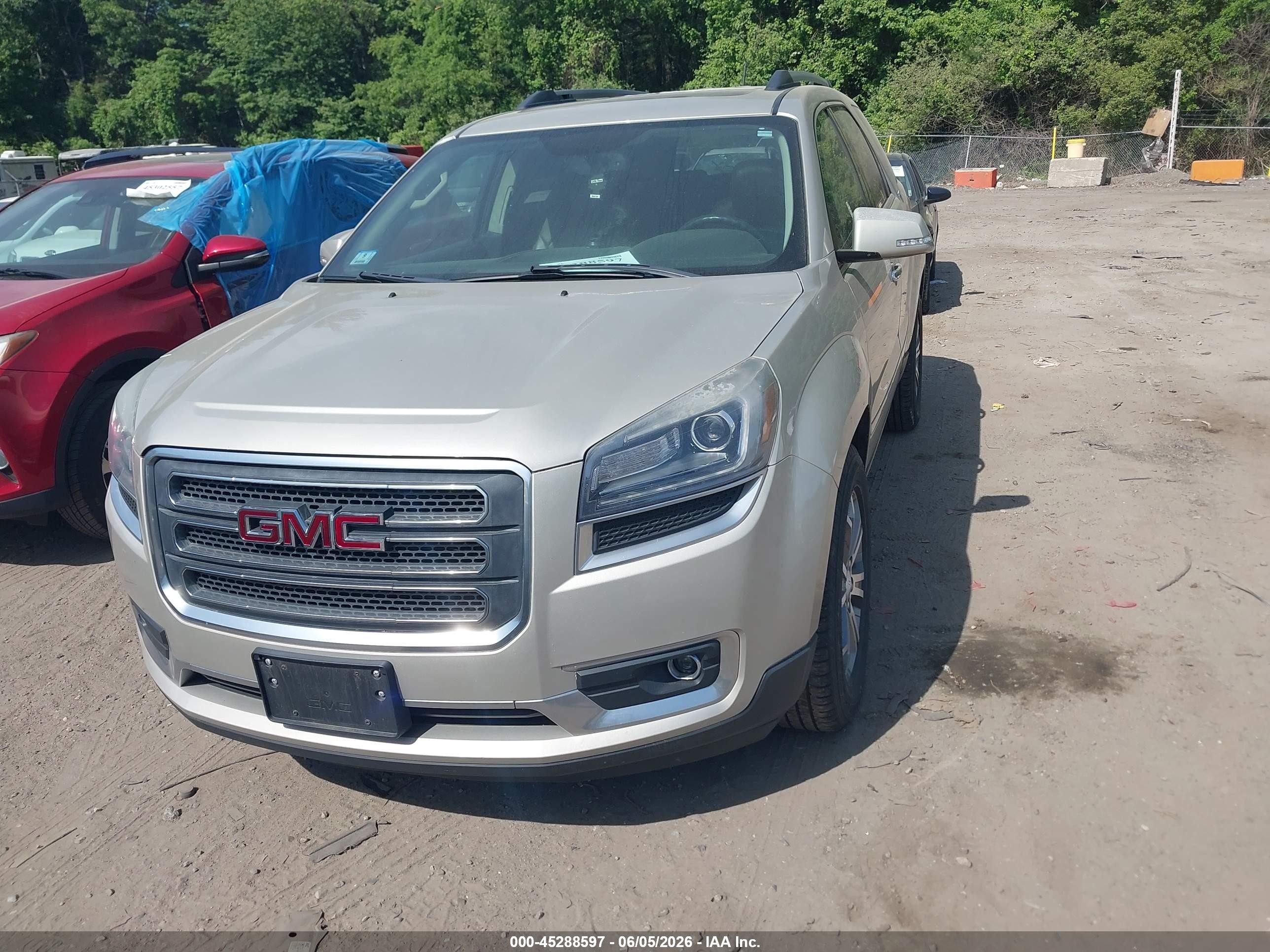 2013 Gmc Acadia Slt-1 Beige vin: 1GKKVRKD3DJ264168