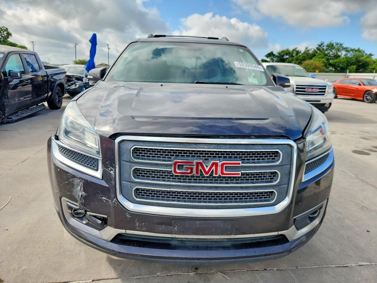 2014 Gmc Acadia Slt-1 Charcoal vin: 1GKKVRKD3EJ181230