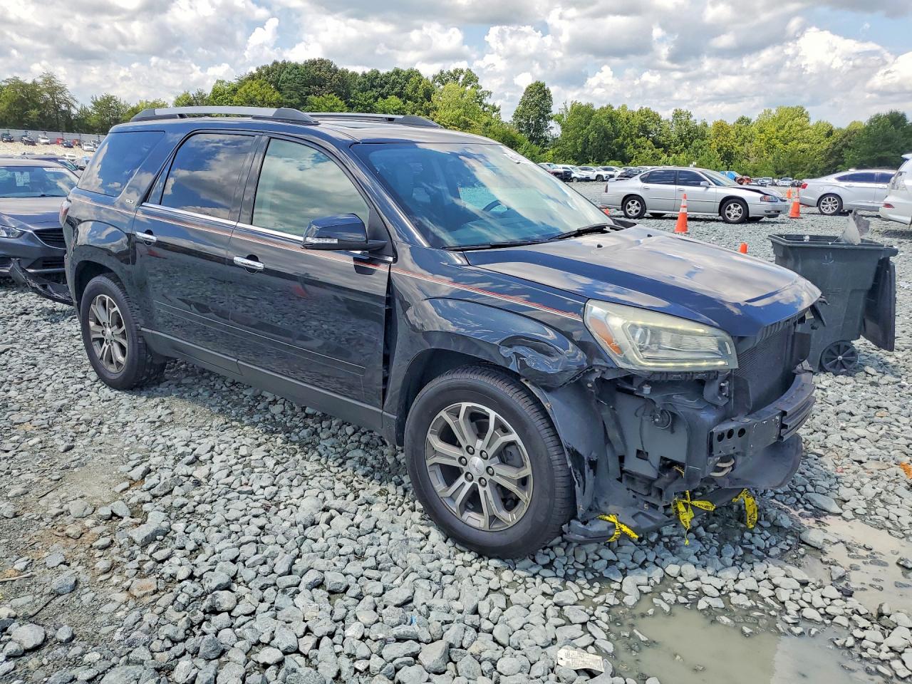2014 Gmc Acadia Slt-1 Black vin: 1GKKVRKD3EJ271218