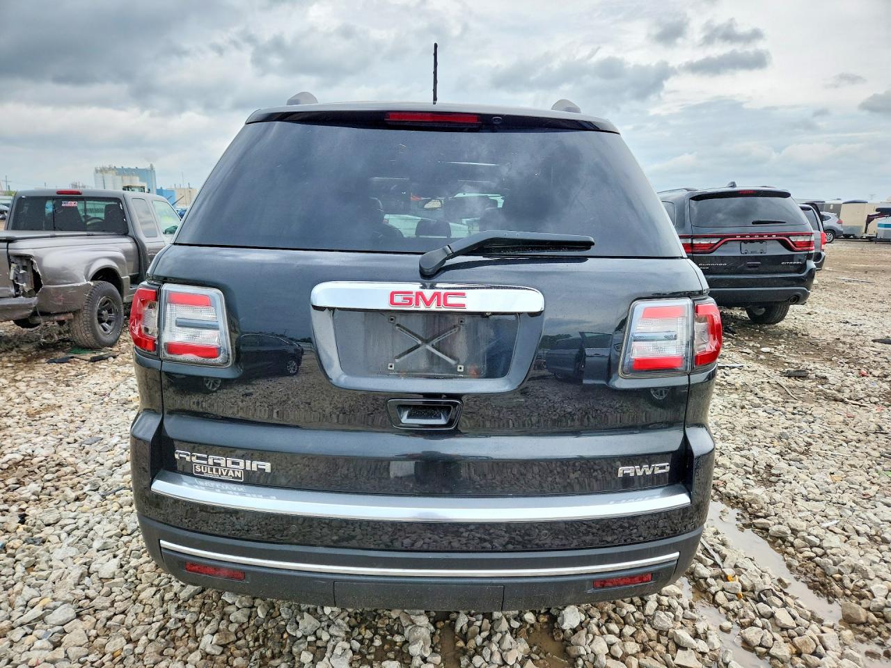 2014 Gmc Acadia Slt-1 Black vin: 1GKKVRKD3EJ363168