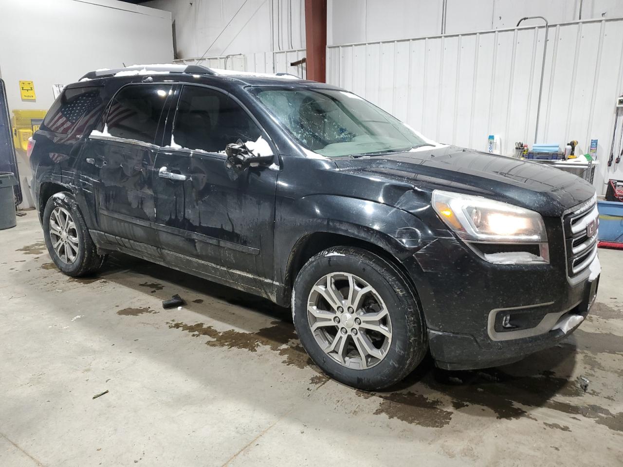 2014 Gmc Acadia Slt-1 Black vin: 1GKKVRKD3EJ371190