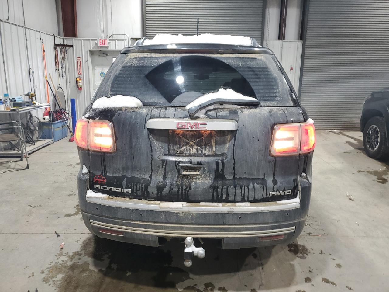 2014 Gmc Acadia Slt-1 Black vin: 1GKKVRKD3EJ371190