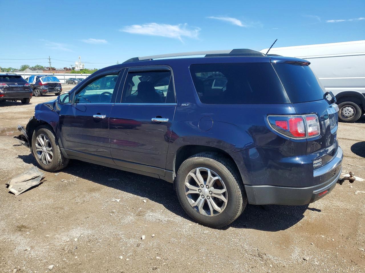 2015 Gmc Acadia Slt-1 Синий vin: 1GKKVRKD3FJ105556