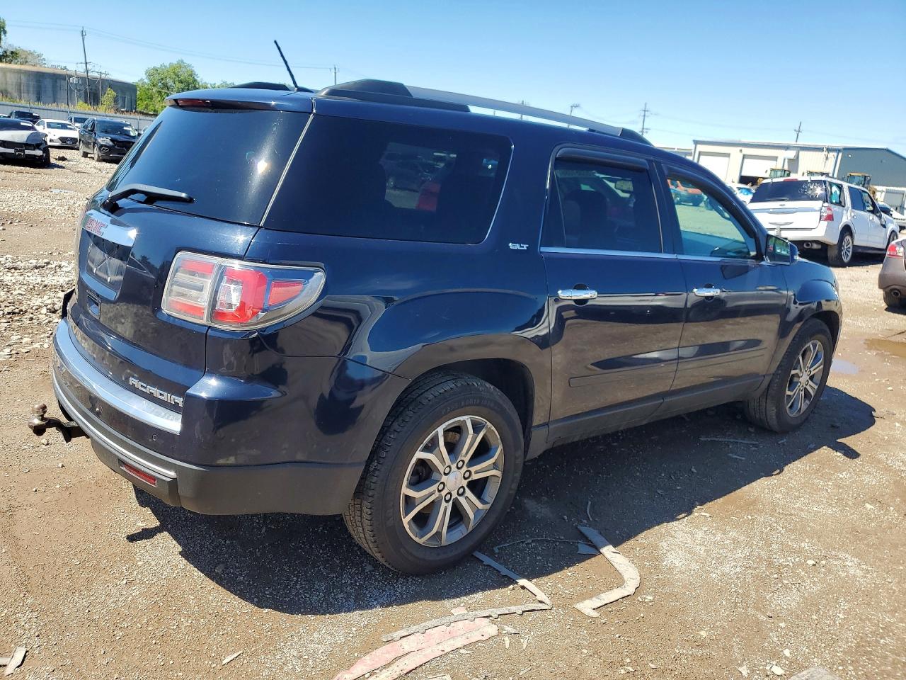 2015 Gmc Acadia Slt-1 Синий vin: 1GKKVRKD3FJ105556