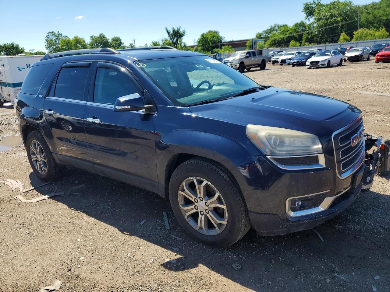 2015 Gmc Acadia Slt-1 Синий vin: 1GKKVRKD3FJ105556