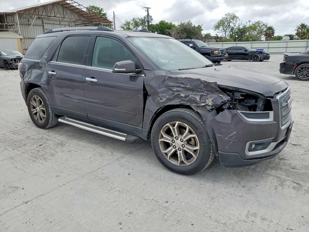 2015 Gmc Acadia Slt-1 Gray vin: 1GKKVRKD3FJ133423