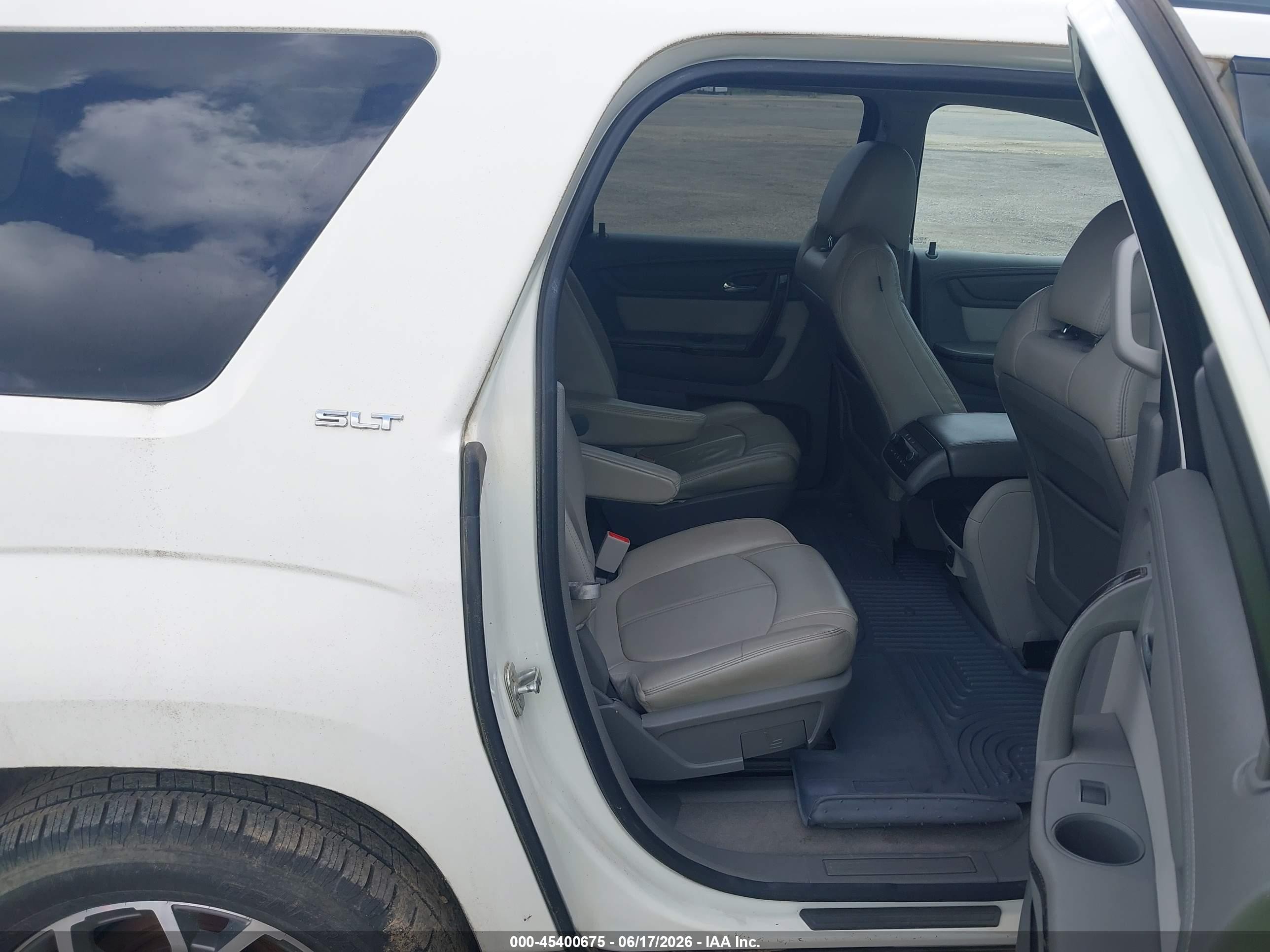 2015 Gmc Acadia Slt-1 White vin: 1GKKVRKD3FJ168365