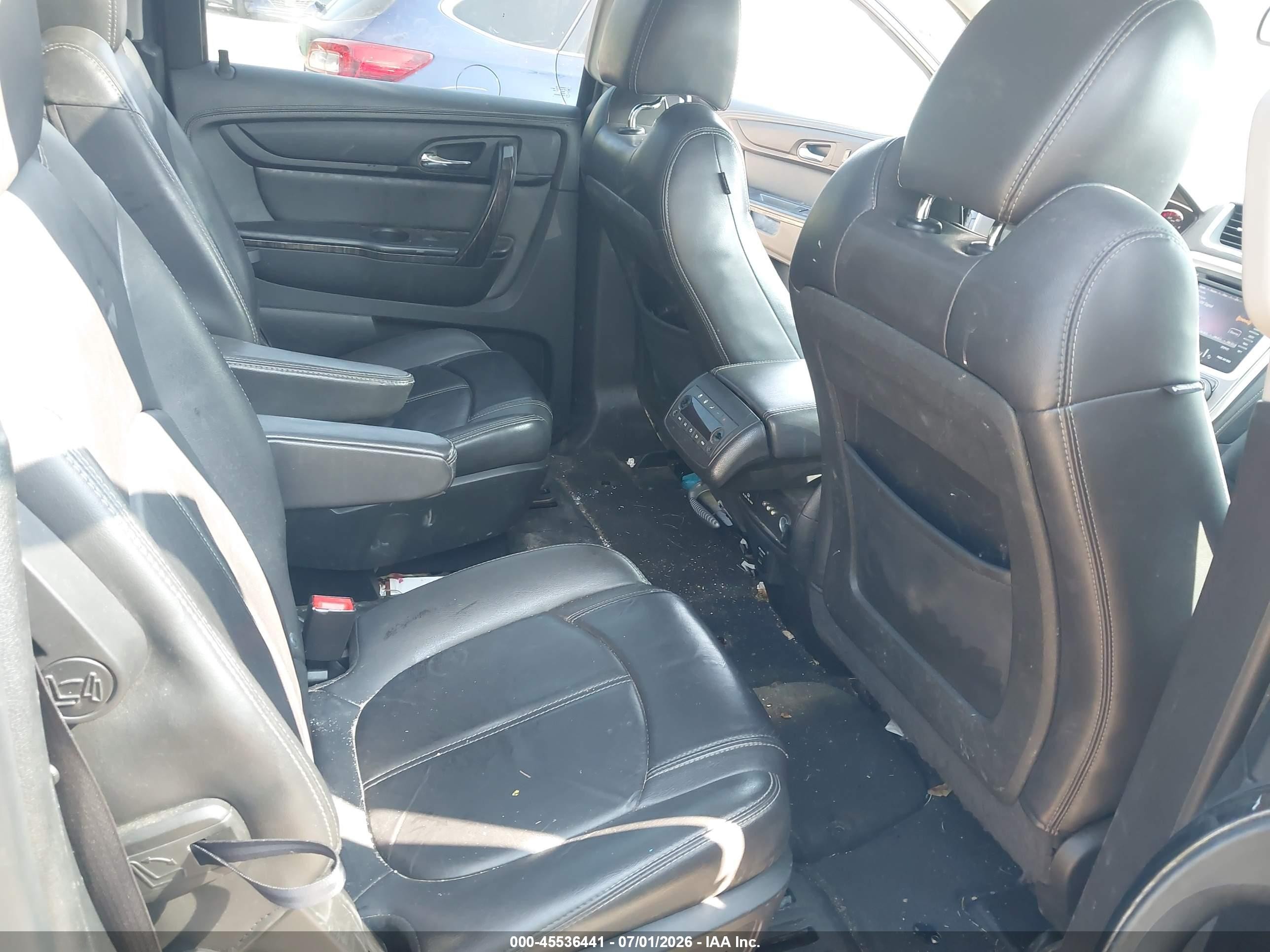 2015 Gmc Acadia Slt Black vin: 1GKKVRKD3FJ285640
