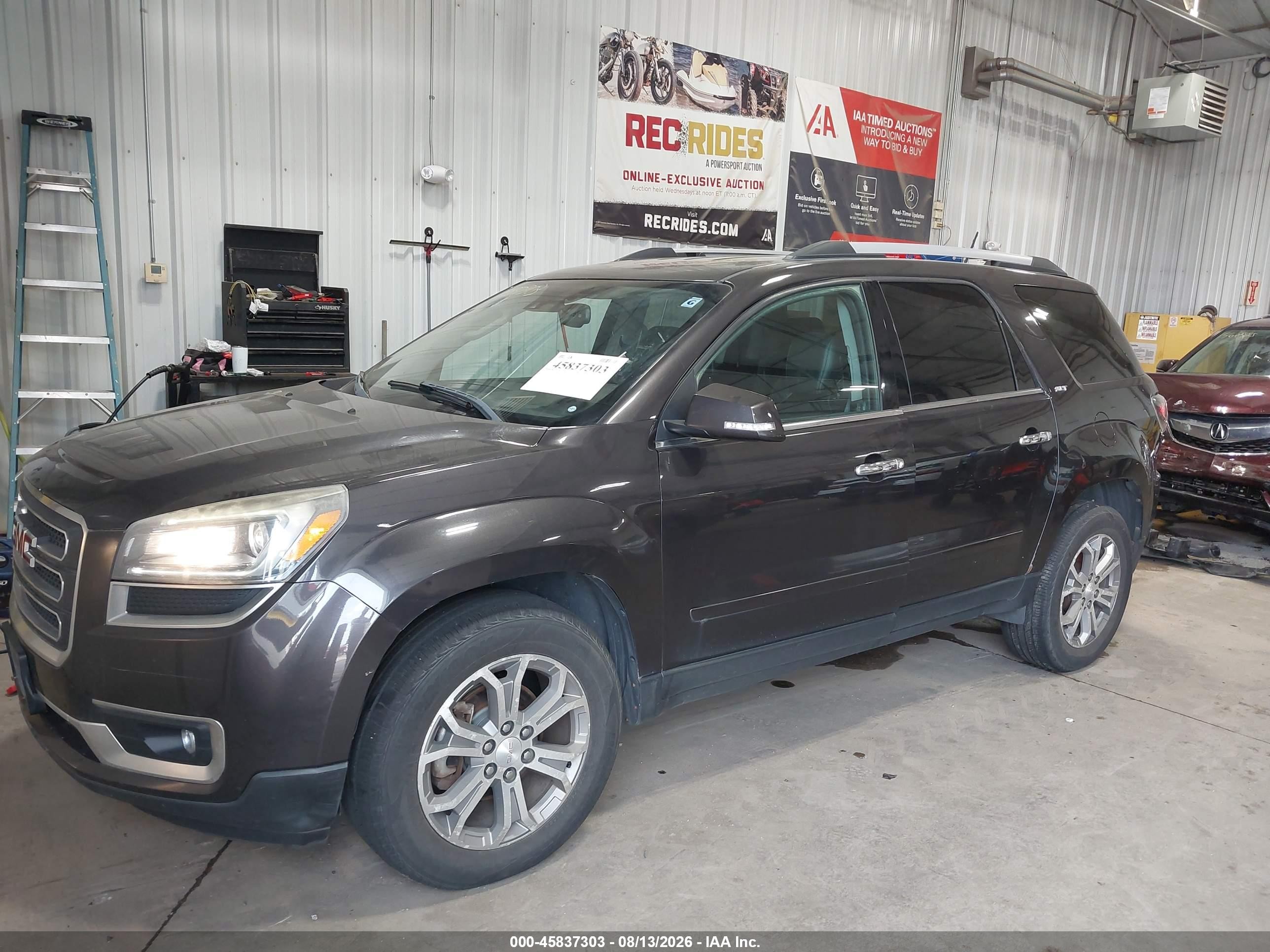2015 Gmc Acadia Slt Gray vin: 1GKKVRKD3FJ291051