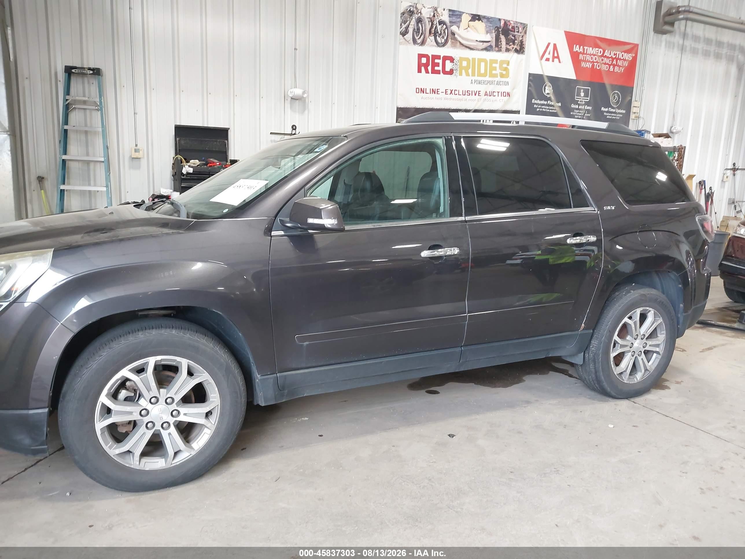 2015 Gmc Acadia Slt Gray vin: 1GKKVRKD3FJ291051