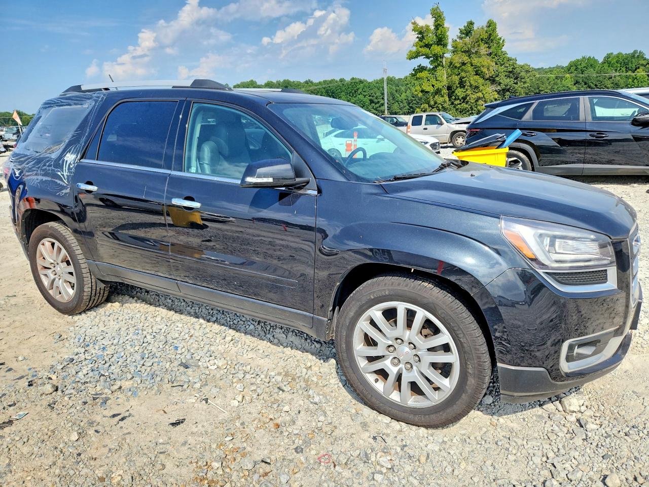 2015 Gmc Acadia Slt-1 Black vin: 1GKKVRKD3FJ293978