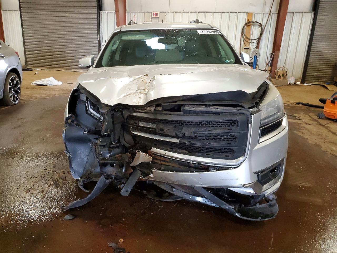2015 Gmc Acadia Slt-1 Silver vin: 1GKKVRKD3FJ355430