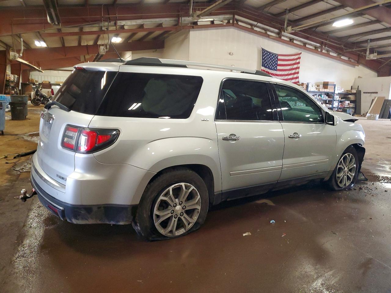 2015 Gmc Acadia Slt-1 Silver vin: 1GKKVRKD3FJ355430