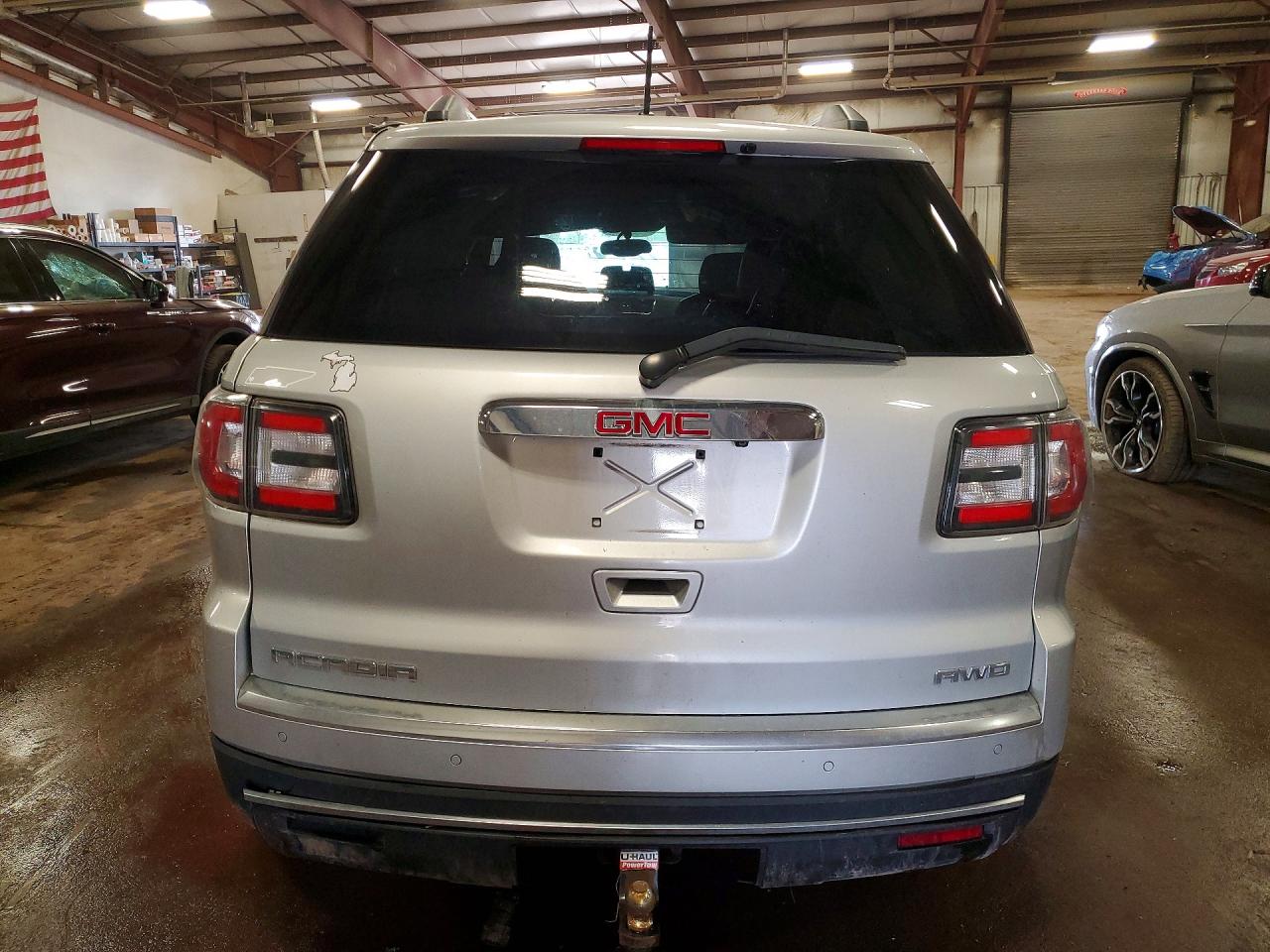 2015 Gmc Acadia Slt-1 Silver vin: 1GKKVRKD3FJ355430
